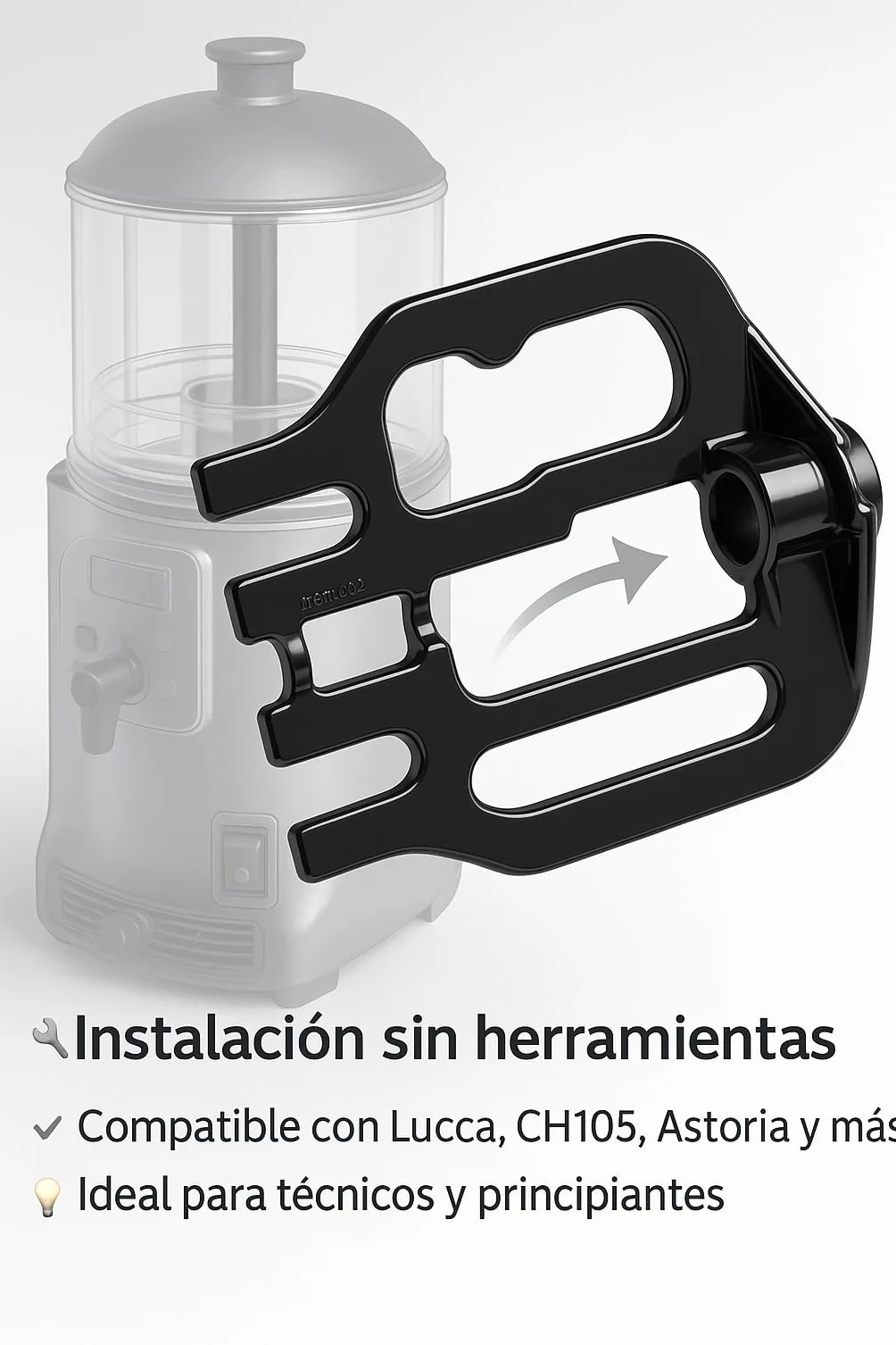 Agitador Chocolatera CH105 Sencotel - ZHCM015L002
