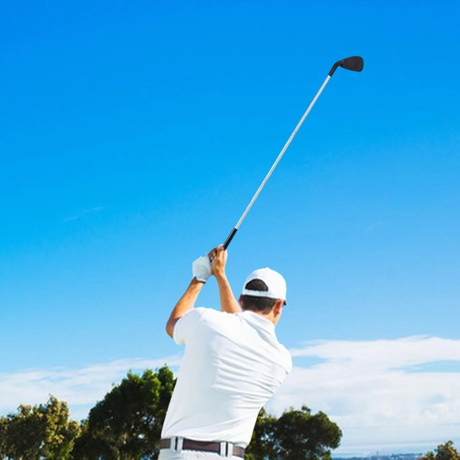 Putter de golf robusto para niños y adultos, palo de entrenamiento duradero