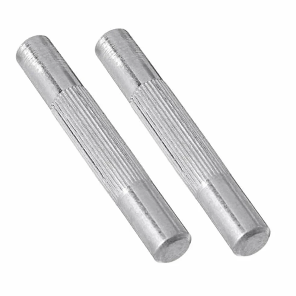 Pasadores de bloqueo reforzados para scooter eléctrico Xiaomi M365/1S/Pro/Pro 2, acero plateado 36 x 5 mm