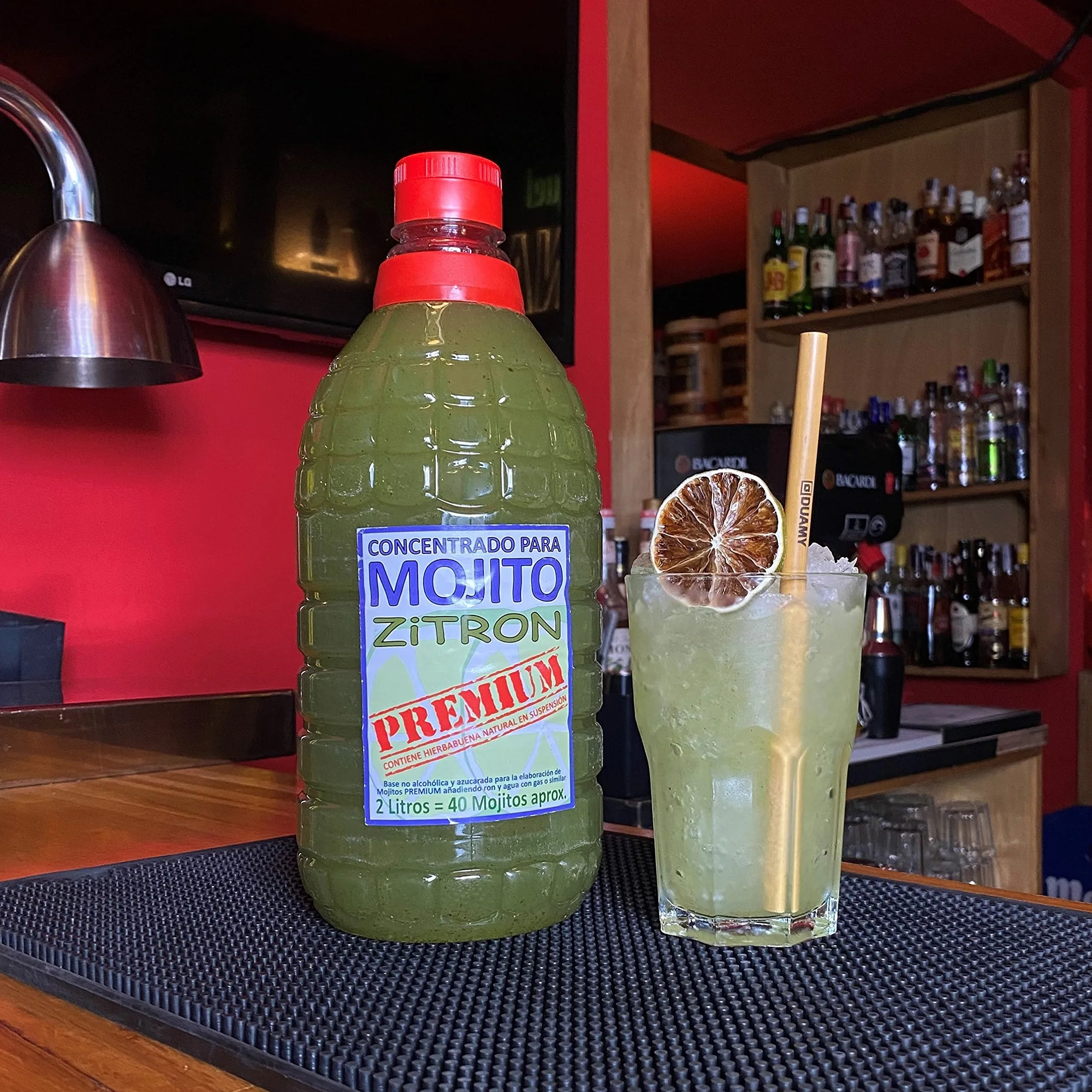 2 LITROS Concetrado de Mojito premium | Preparado para mojito | Mojito preparado - ZITROMAC Soluciones Cítricas