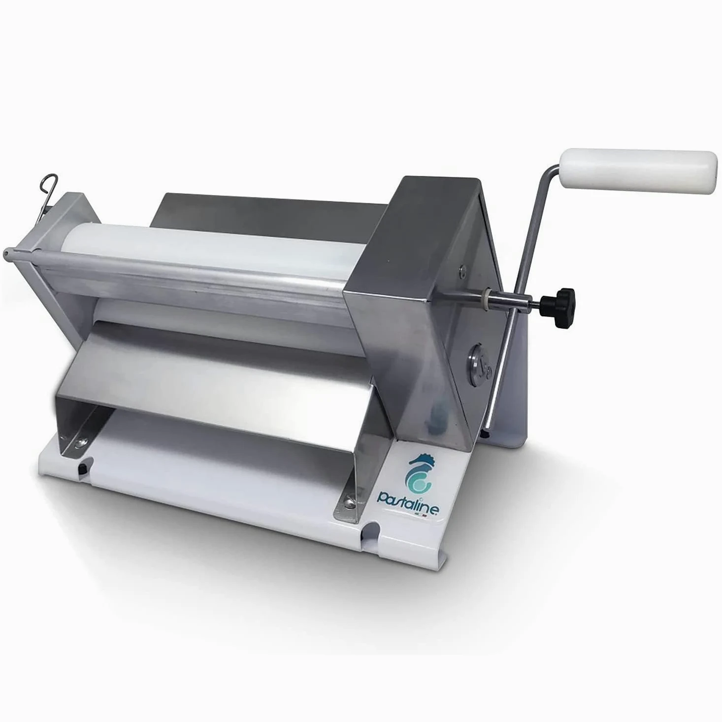 Pastaline Máquina Laminadora de Masa Manual - Laminadora de Fondant Sfogliafacile para Glaseado, Mazapán y Hojaldre | Máquina de Fondant de Fácil Instalación para Hogar o Pequeña Cocina Comercial
