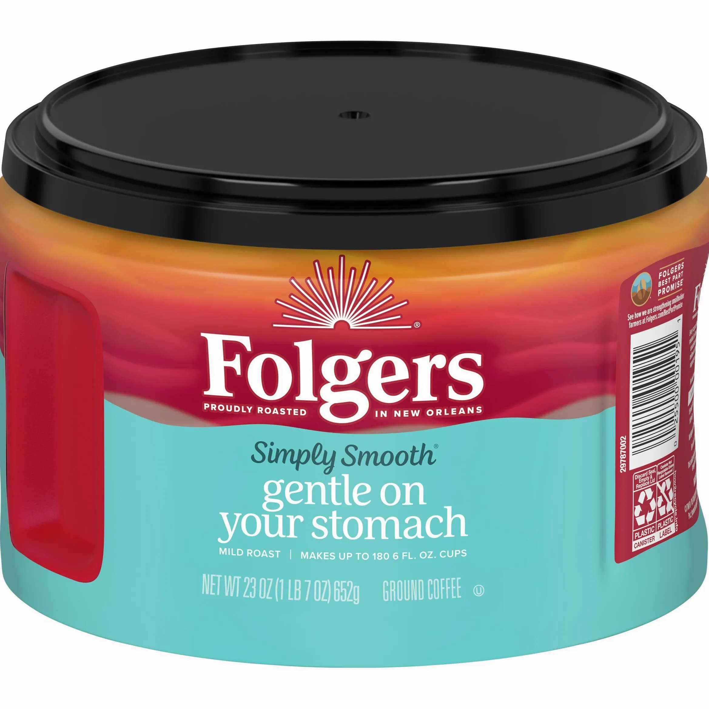 Folgers Simply Smooth Coffee, 652.0 g