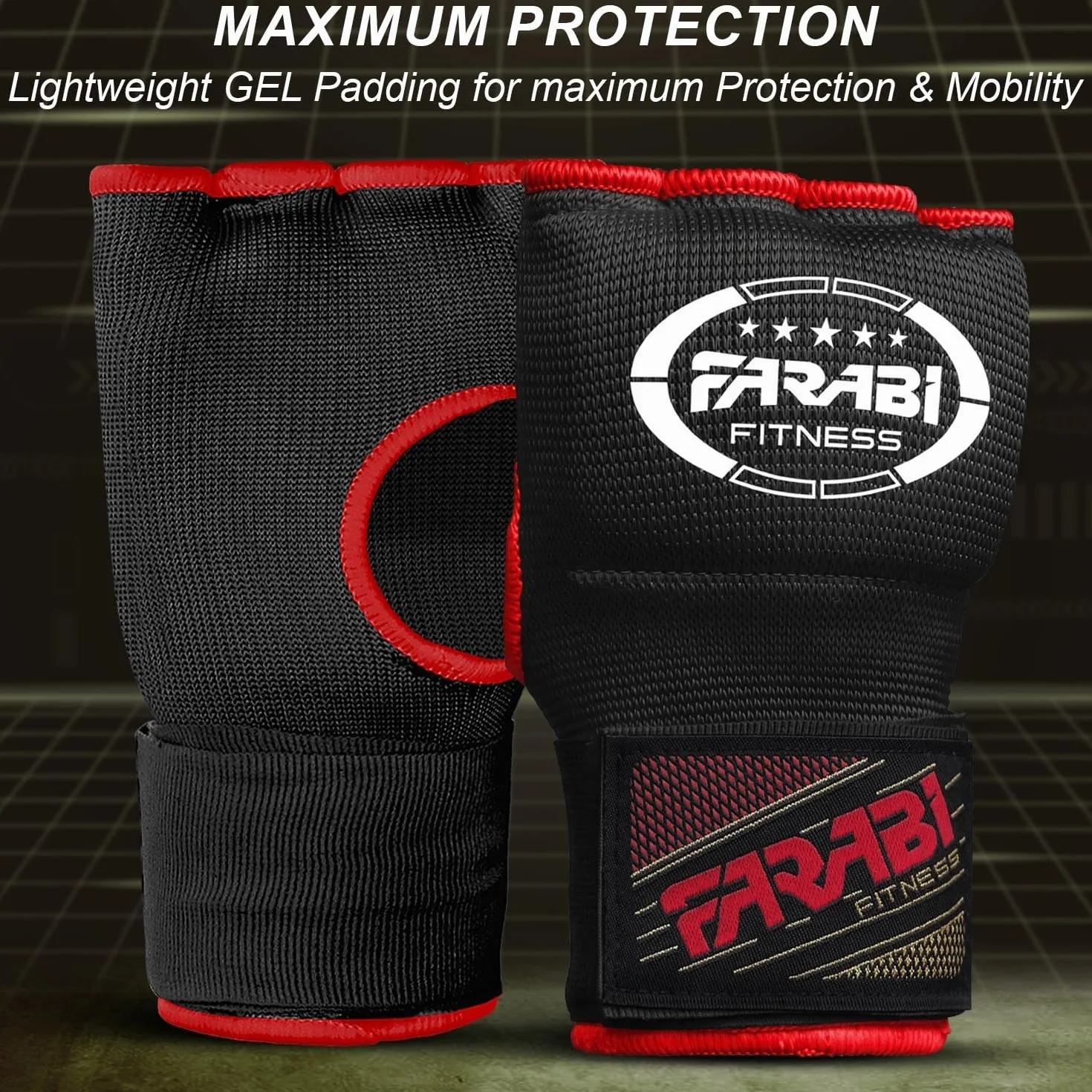 Guantes de Boxeo con Gel Acolchado para MMA, Muay Thai y Kickboxing, 80 cm