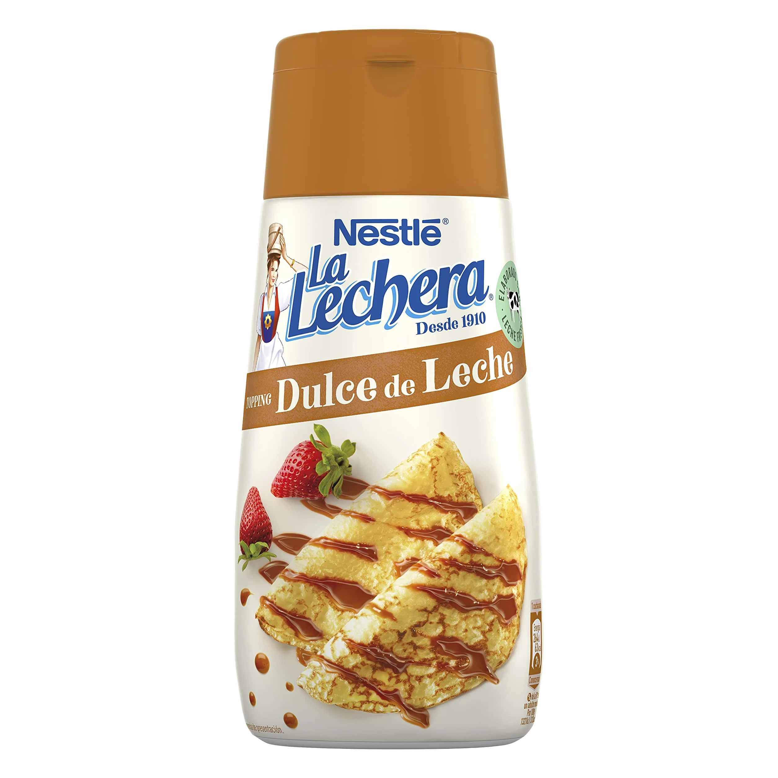 Nestlé La Lechera Dulce de Leche Leche Condensada Botella Sirve Fácil 12 x 450 g