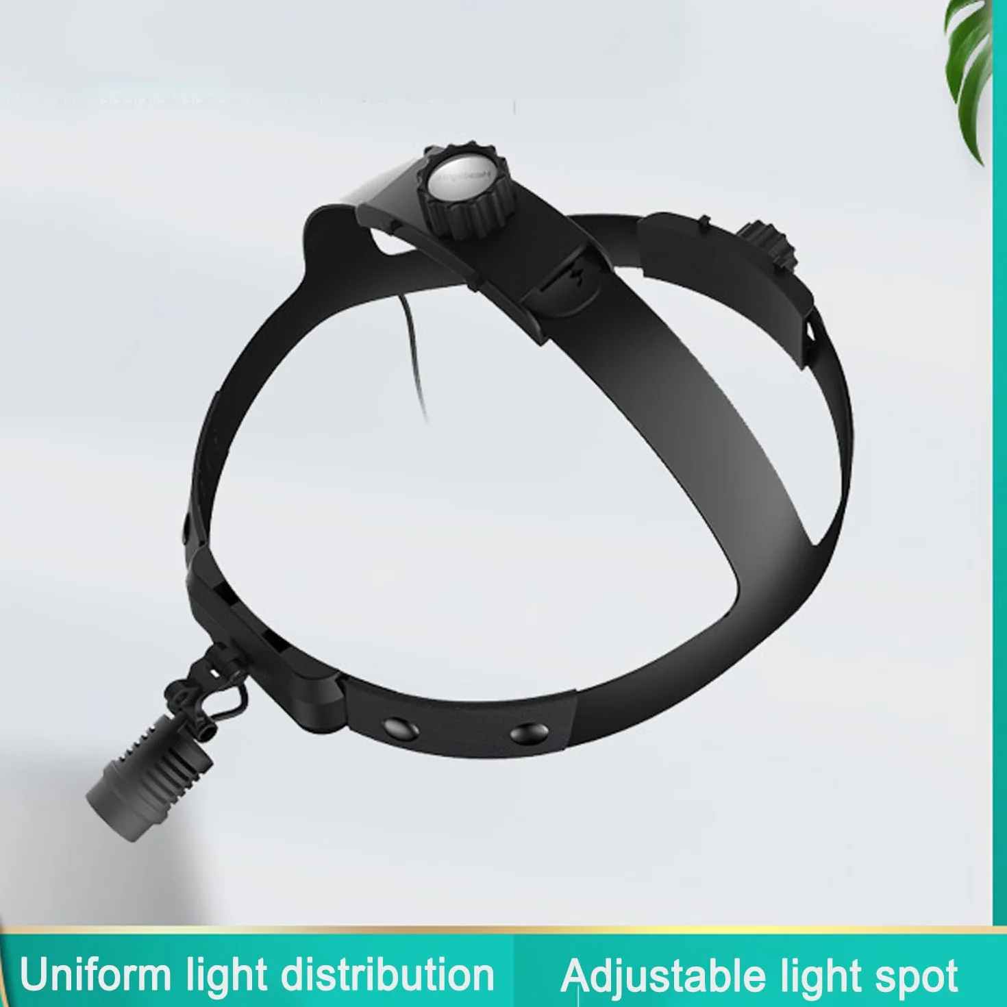 Lámpara Médica Inalámbrica LED 3W, Linterna Quirúrgica Cabeza, Foco Ajustable, 4 Horas Autonomía