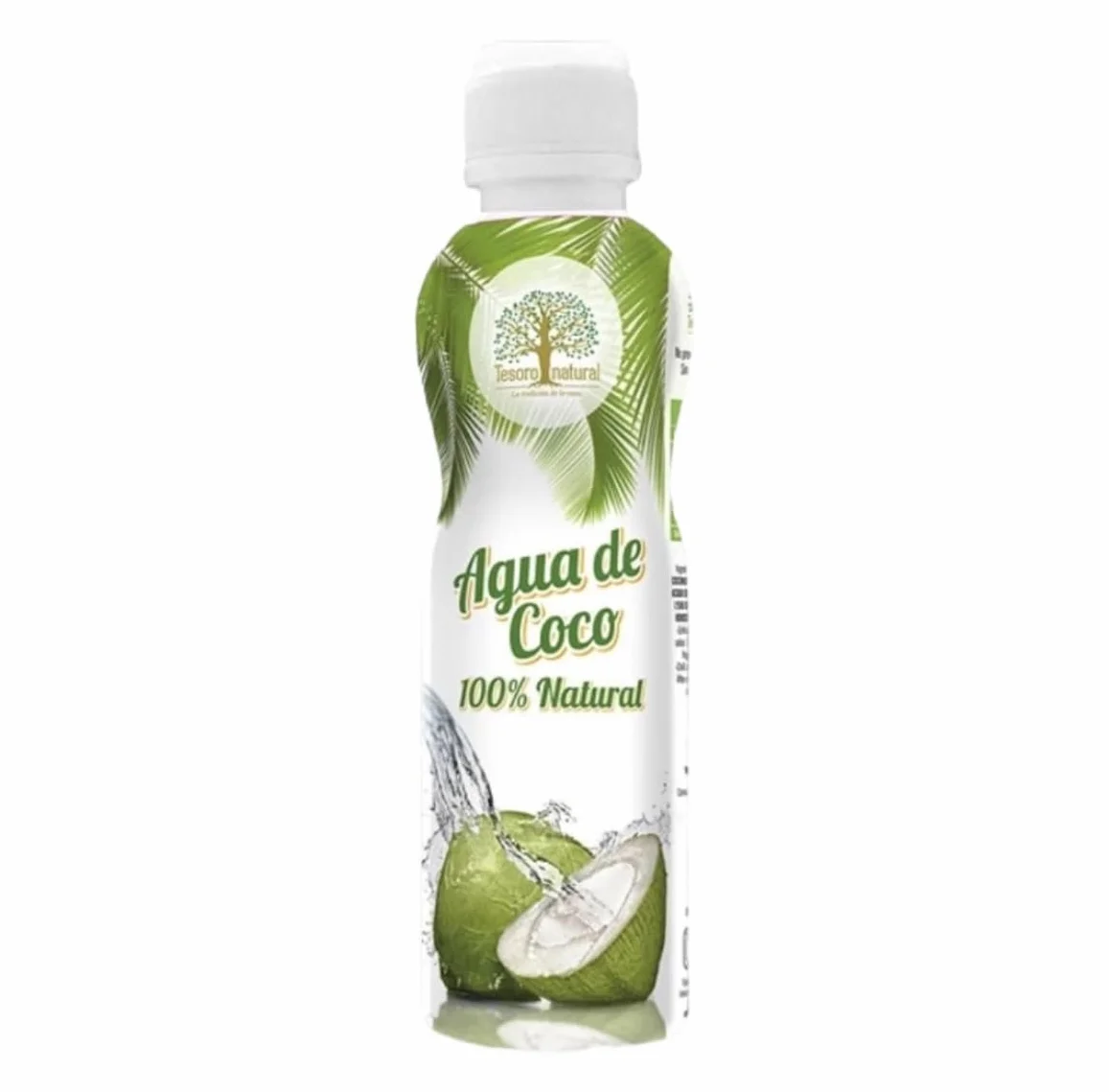 Agua de coco 100% natural en PET 500 x 12 unidades - Tesoro Natural