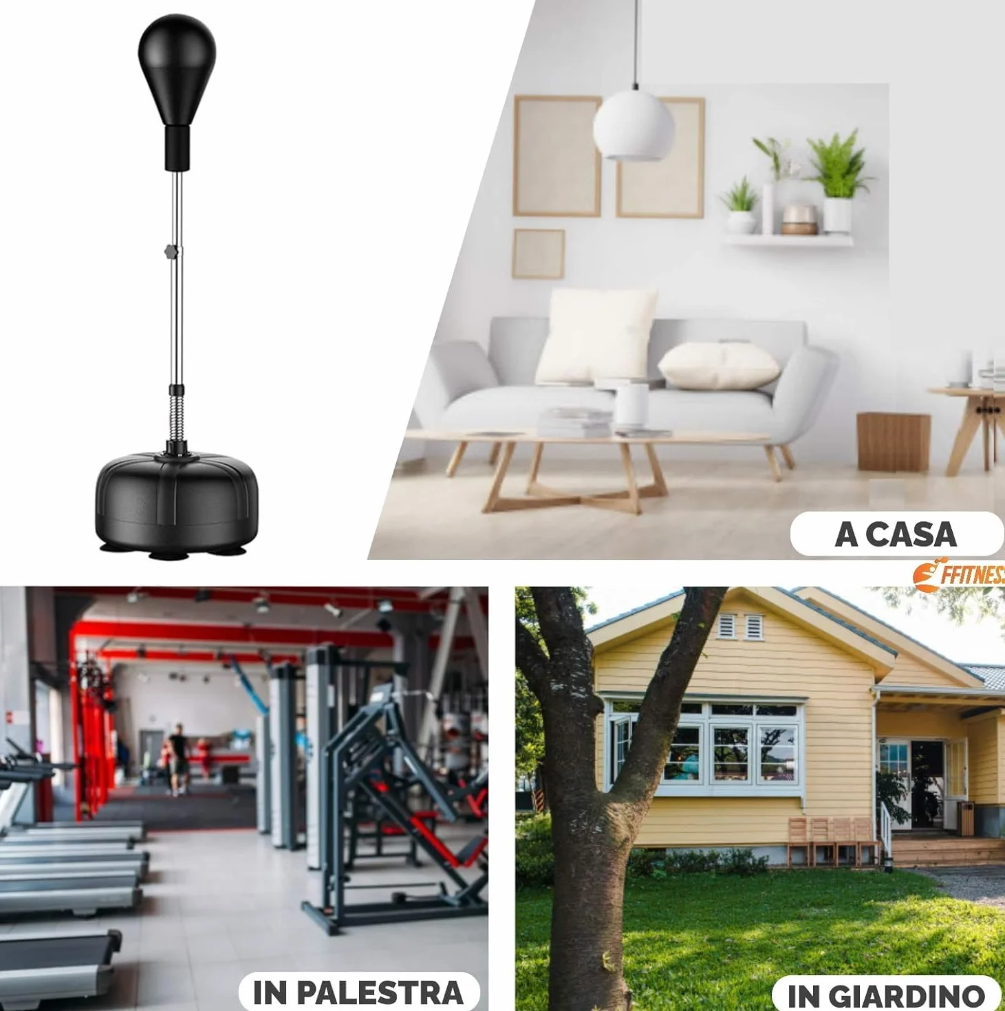 Speed Ball Punching Bag 140-160 cm Entrenamiento Boxeo Adultos