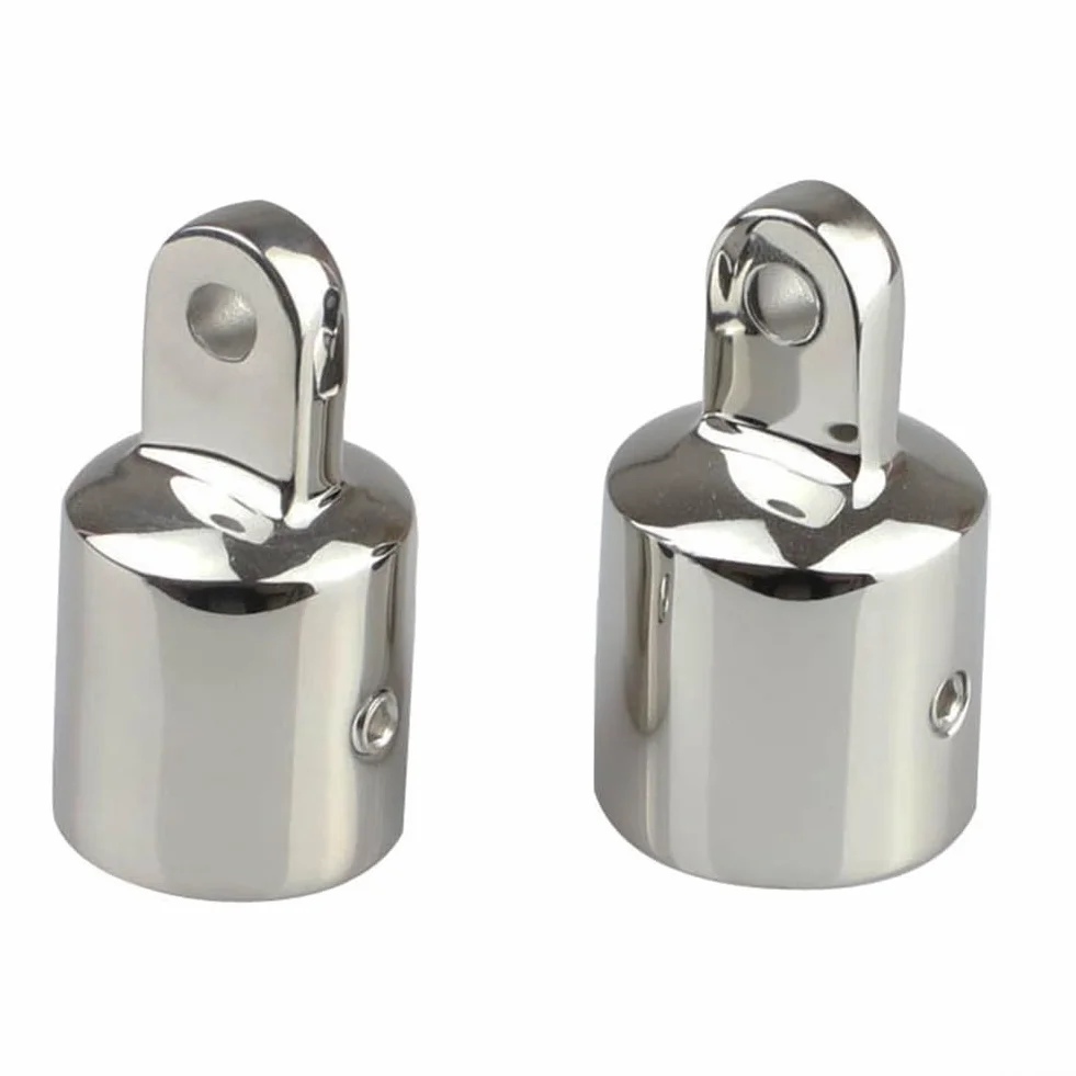 Tapa de extremo de ojo de acero inoxidable 316 para toldo de barco 22 mm