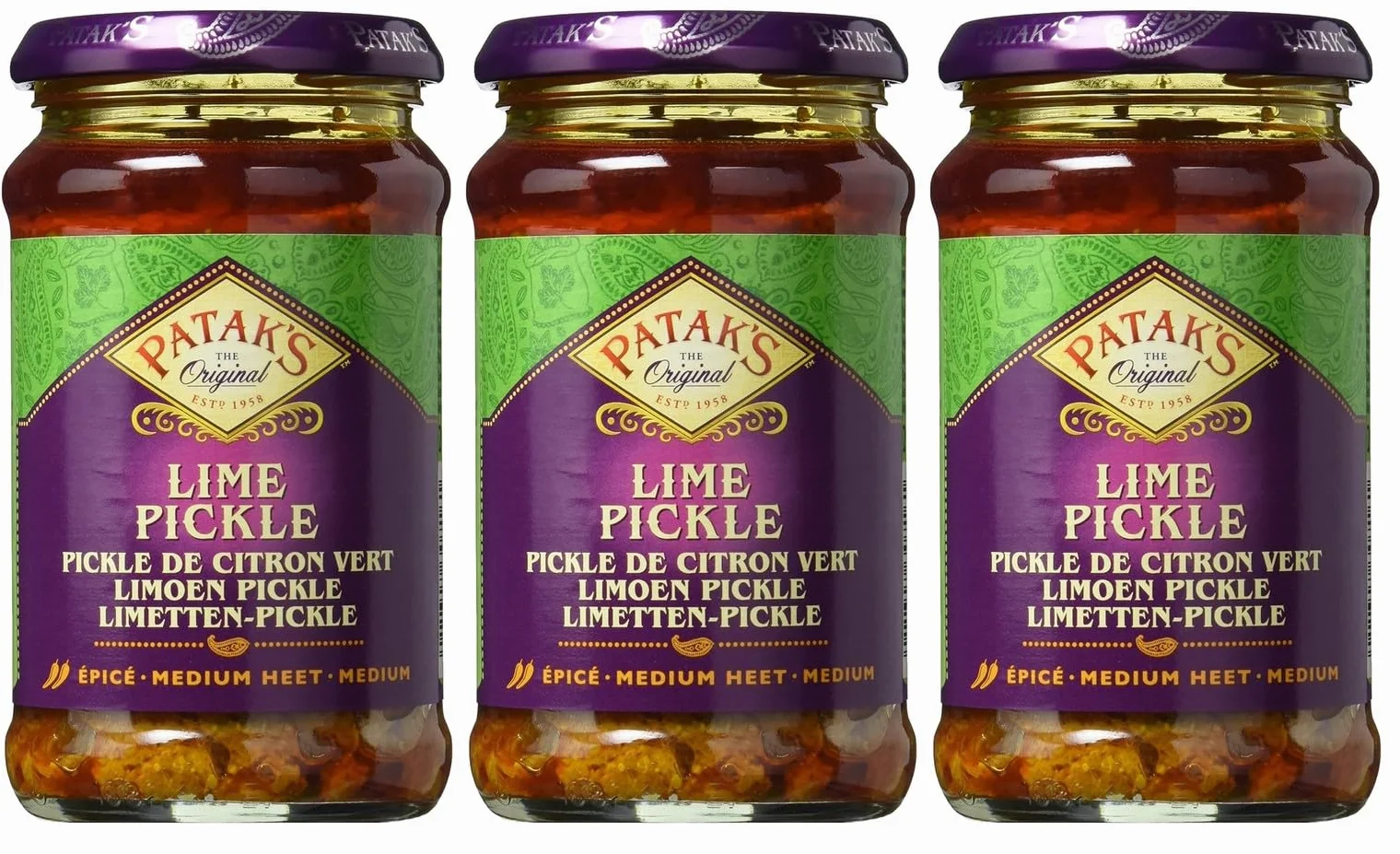 - Pataks - Lime Pickle | 283g | BUNDLE by Patak's