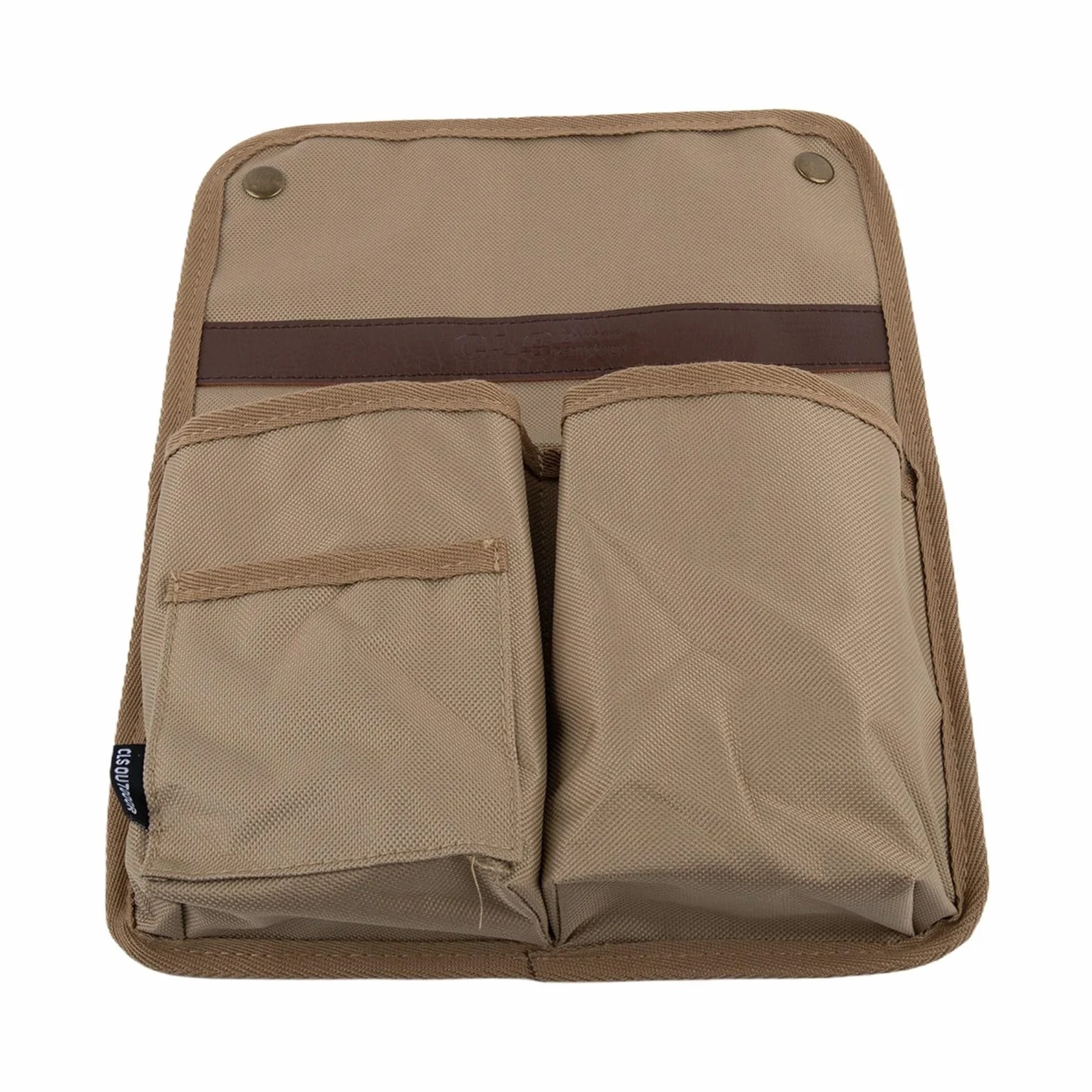 Plegable Bolsa de almacenamiento portátil para silla de camping, organizador lateral de lona con múltiples bolsillos