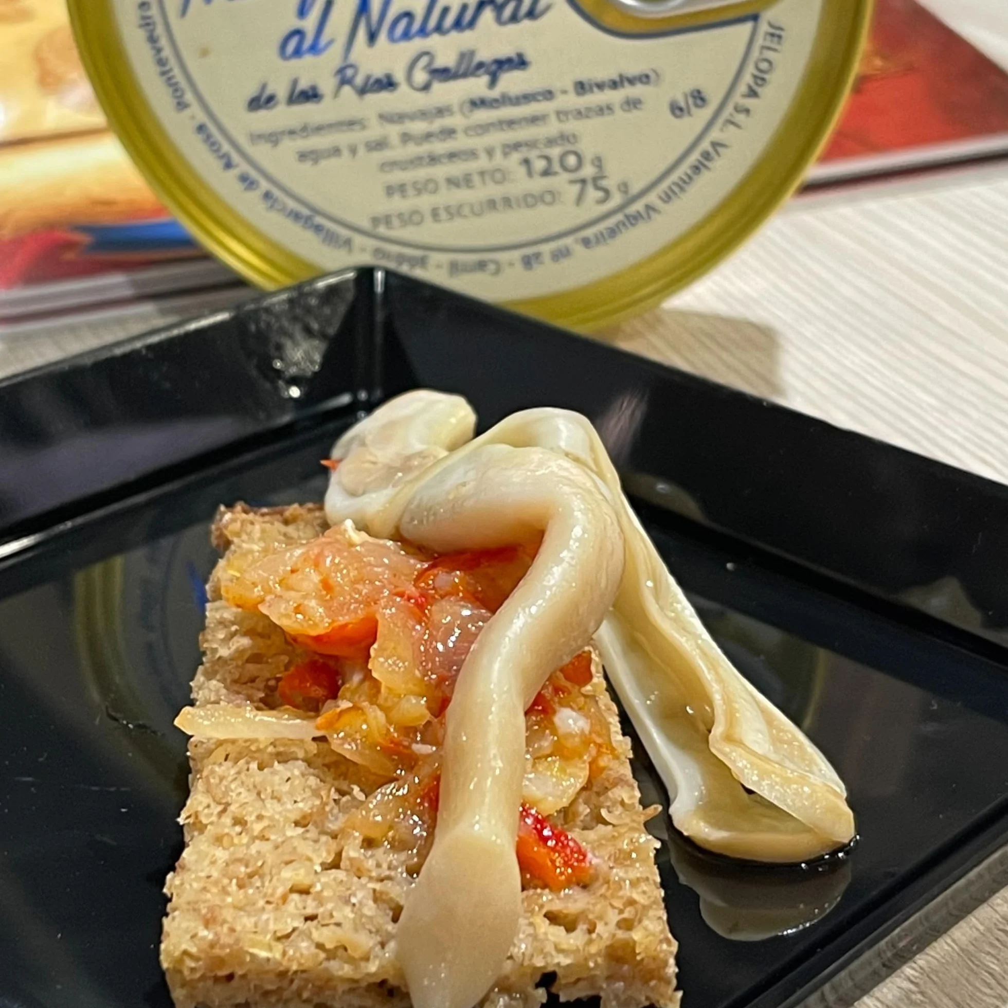 LOS PEPERETES x3 Lata Navajas Finisterre al Natural 120 g | Marisco Gallego Gourmet | 10–12 Piezas | Elaboración Artesanal | Conserva Premium de las Rías Gallegas | Sabor Auténtico del Atlántico