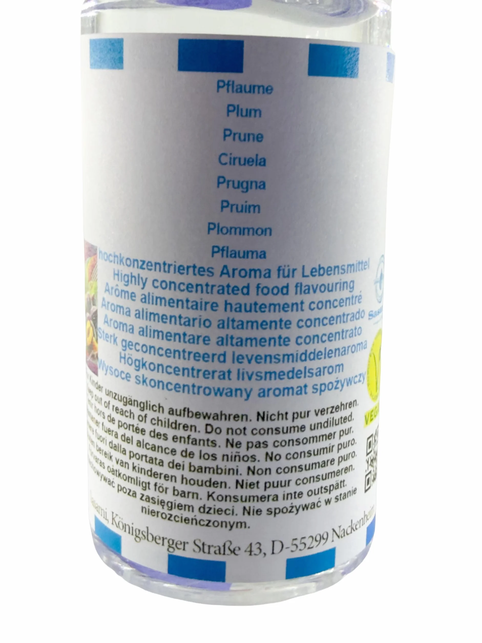 Ciruela aroma concentrado - Vegano - Sasami - 10ml