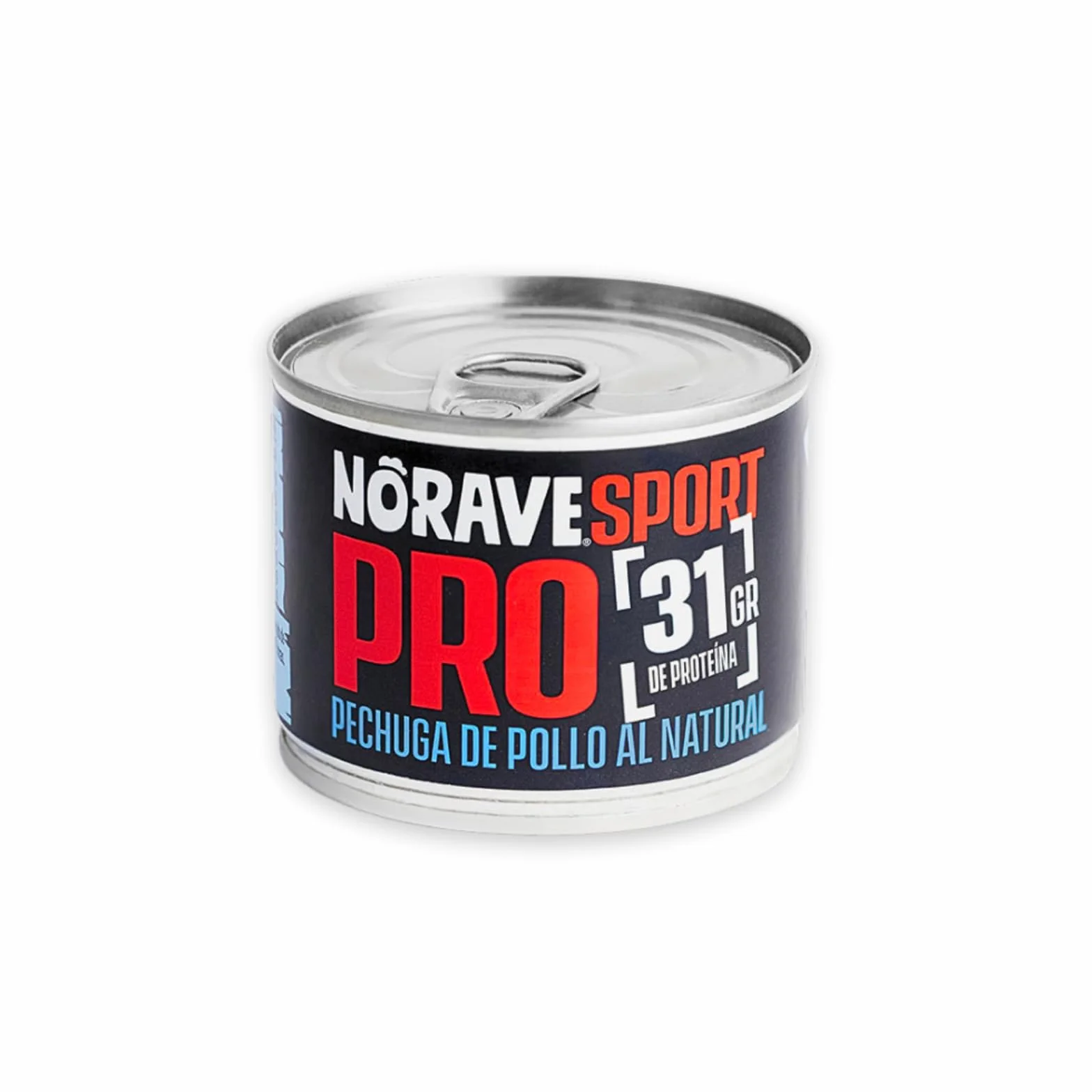 Norave Sport - Pechuga de Pollo al Natural en Conserva | Alto en Proteína 31,1g | Pack 14 Latas x 165g | Sin Aditivos, Sin Conservantes | Ideal para Dieta Fitness, Keto y Deportistas -