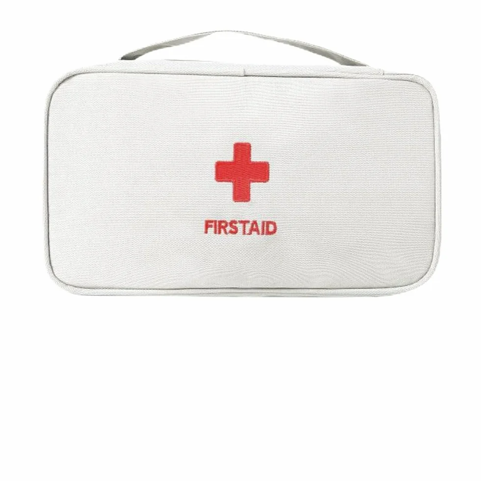 Bolsa de Primeros Auxilios Vacía Pequeña, Borsa Pronto Soccorso Vuota para Hogar Oficina Vehículo Camping