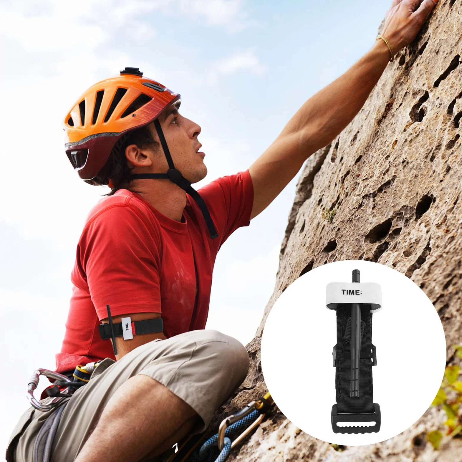 Torniquete CAT Gen 7 Homologado Emergencia Ajuste Rápido Una Sola Mano Control Hemorragias Táctico Outdoor