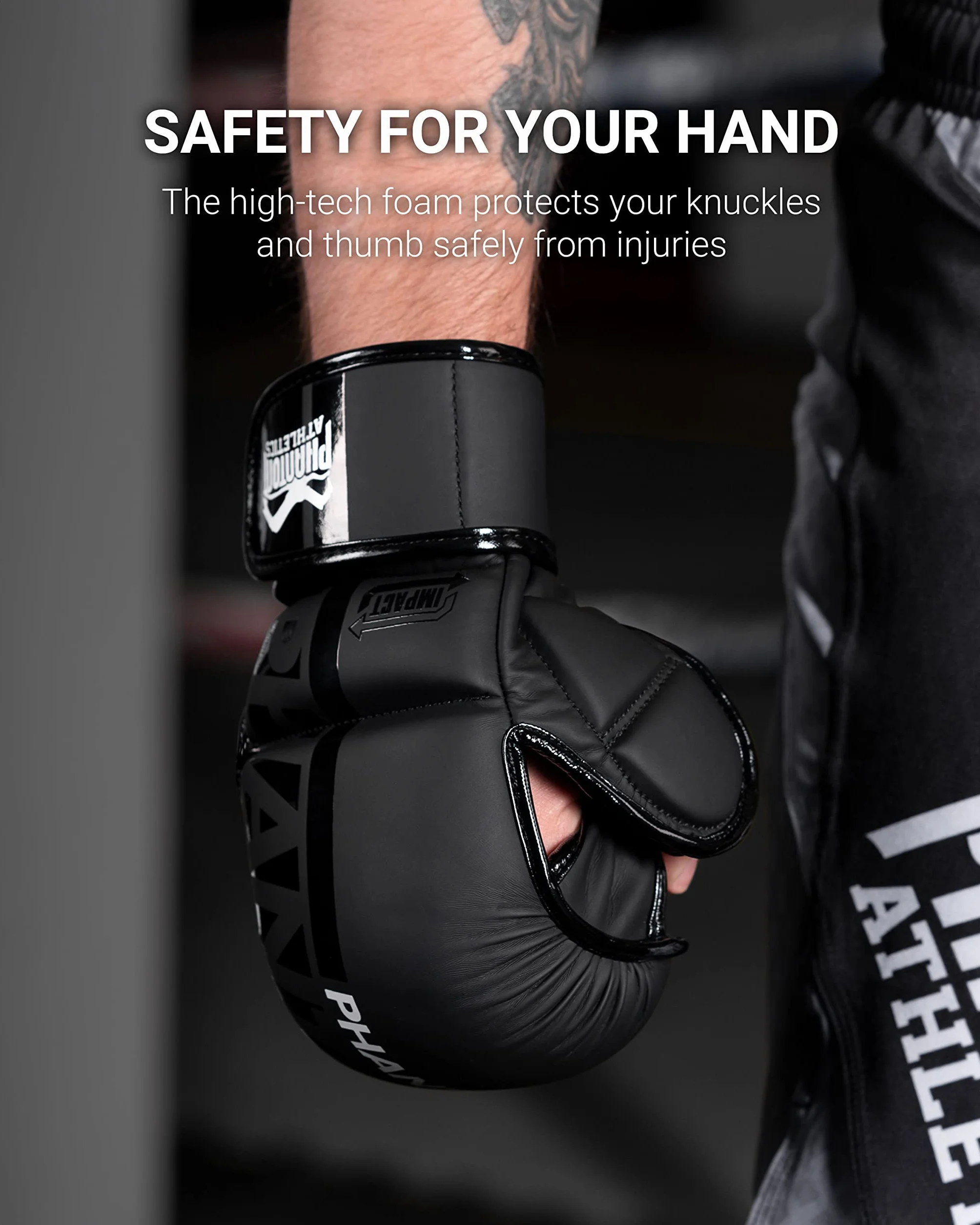 Phantom MMA APEX Guantes profesionales para artes marciales mixtas