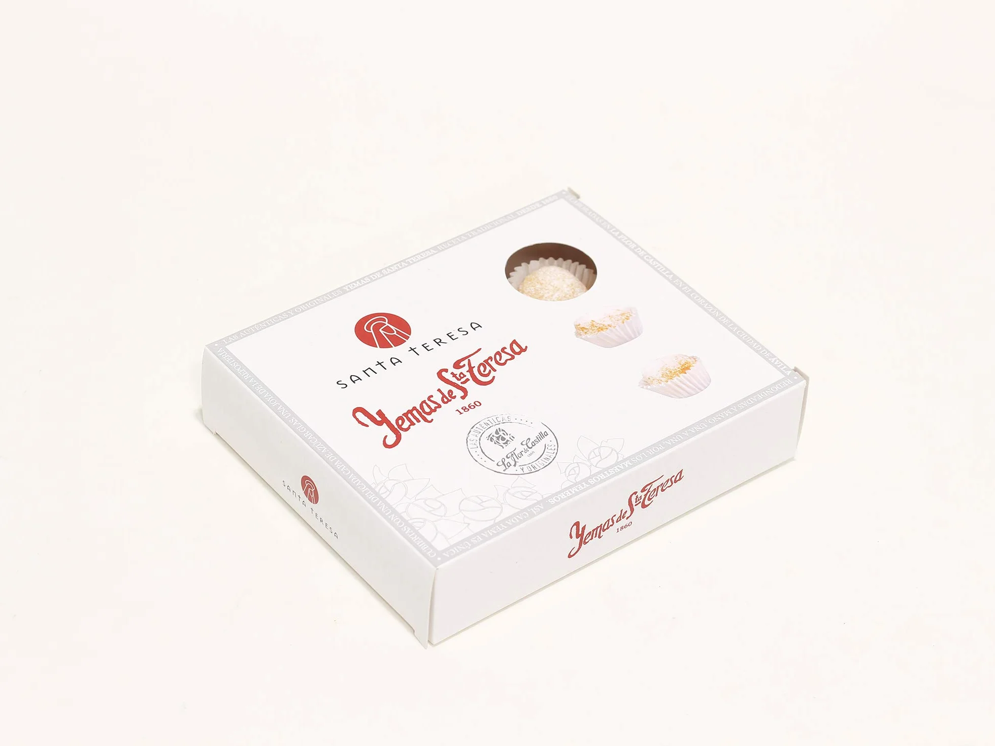 Santa Teresa Pack 3 Cajas Yemas Santa Teresa Ávila Sabor Tradicional Dulce Gourmet 36 Unidades 420 Gr