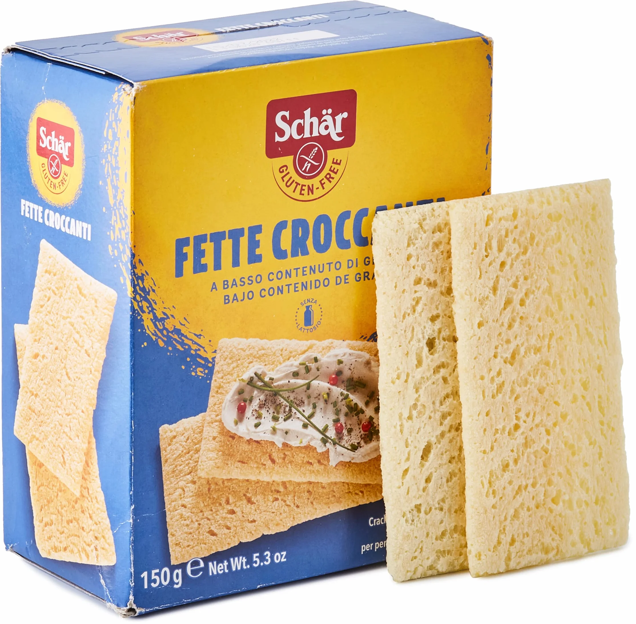 Dr. Schar Fette Croccanti Pan Crujiente - 150 gr