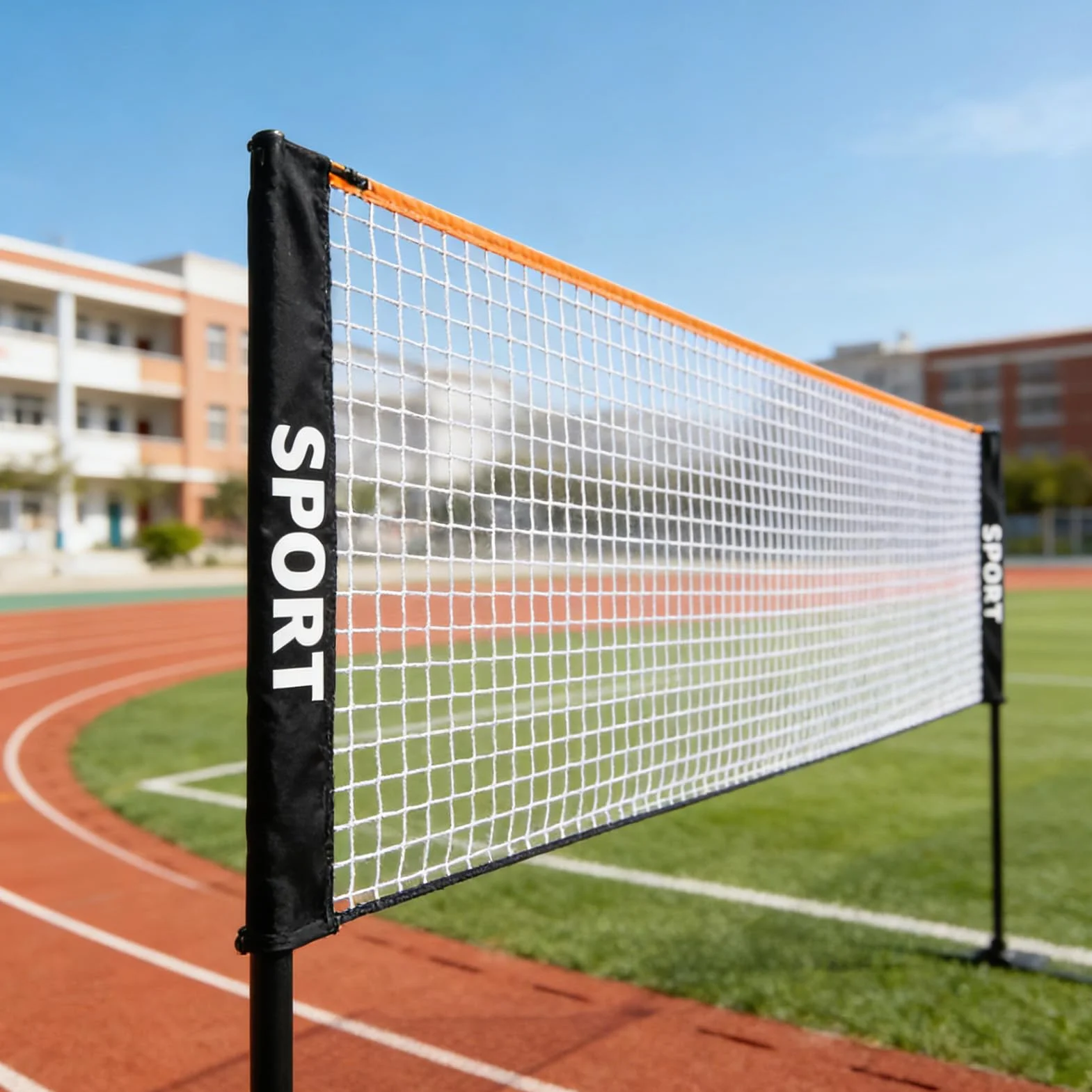 Red de Voleibol Portátil Plegable para Jardín, Playa, Bádminton y Pickleball