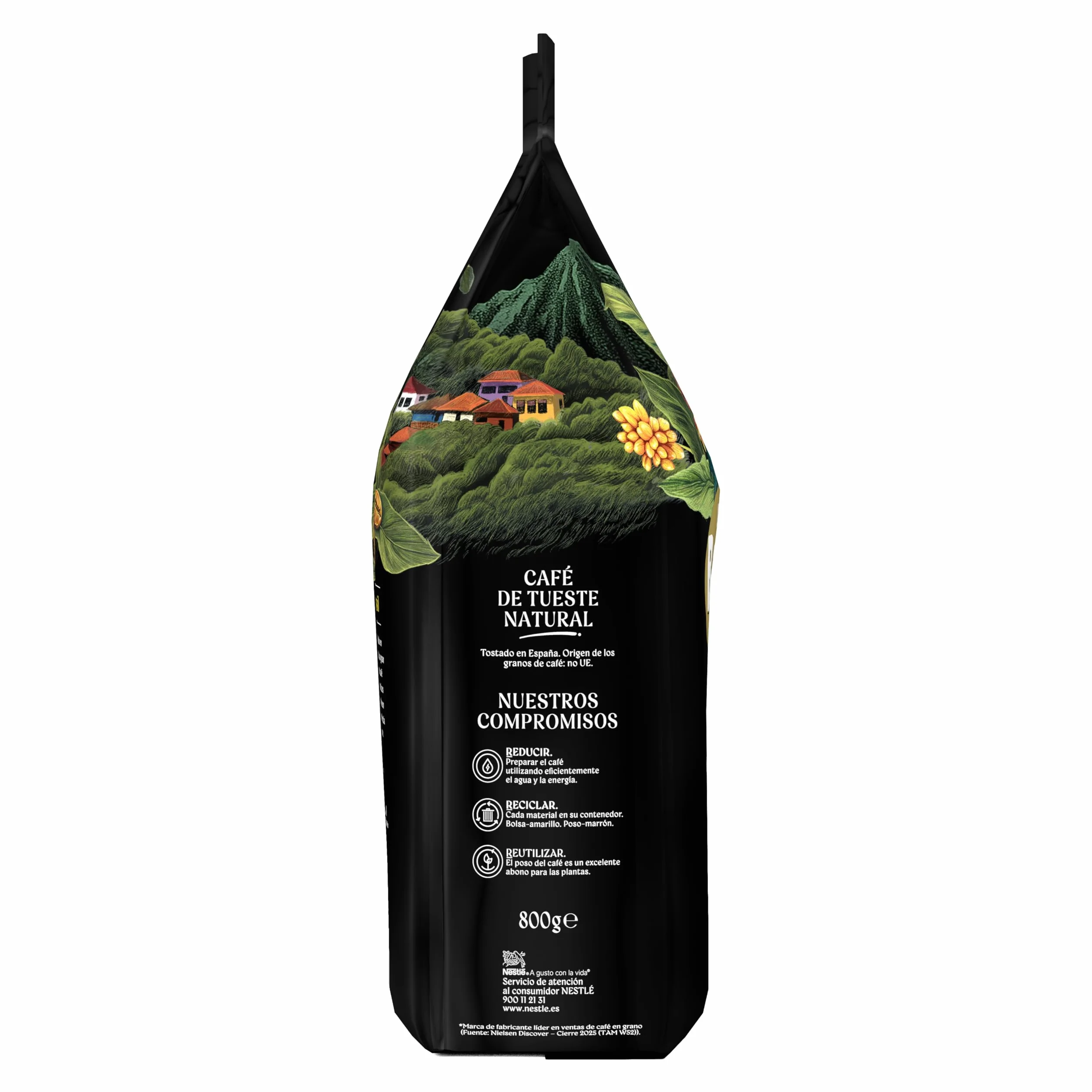 BONKA Cafe Grano Natural Arábica Brasil 800g