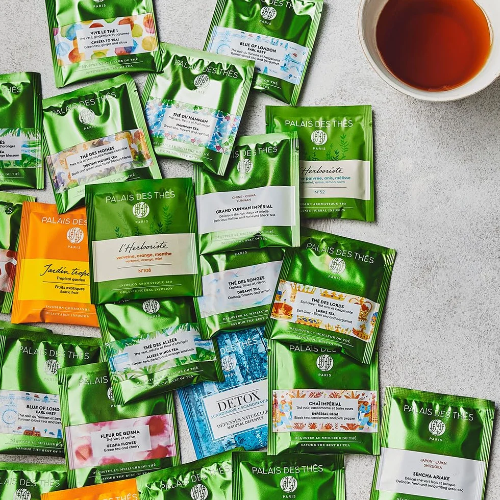 Palais des Thés Té verde FLEUR DE GEISHA 20 bolsitas de muselina
