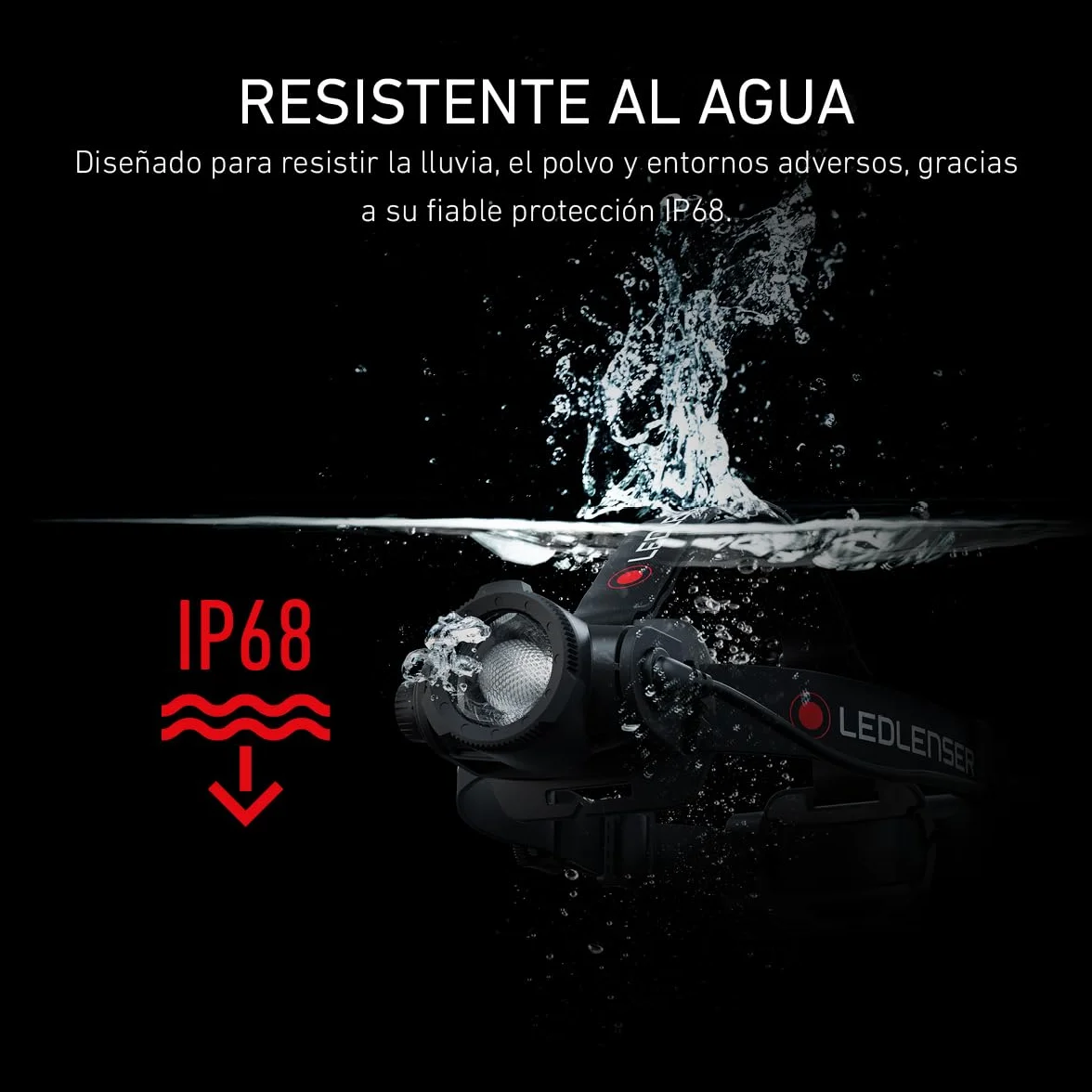 Ledlenser H15R Core linterna frontal LED recargable 2500 lm 250 m 80 h