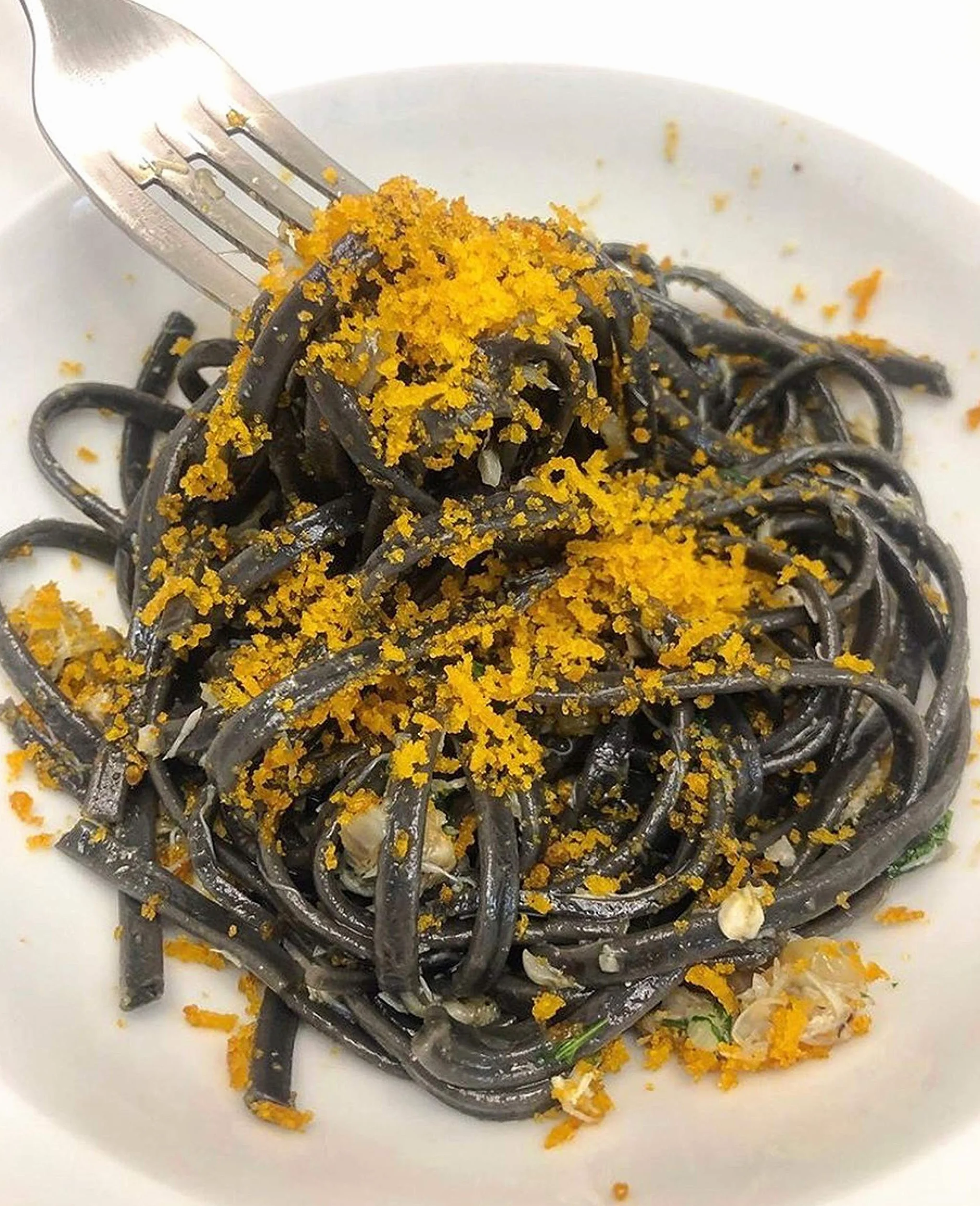 Poseidón Bottarga rallada (huevas de salmonete mordido salvaje curado) Superfood mediterráneo de Cerdeña, producto italiano [50g]