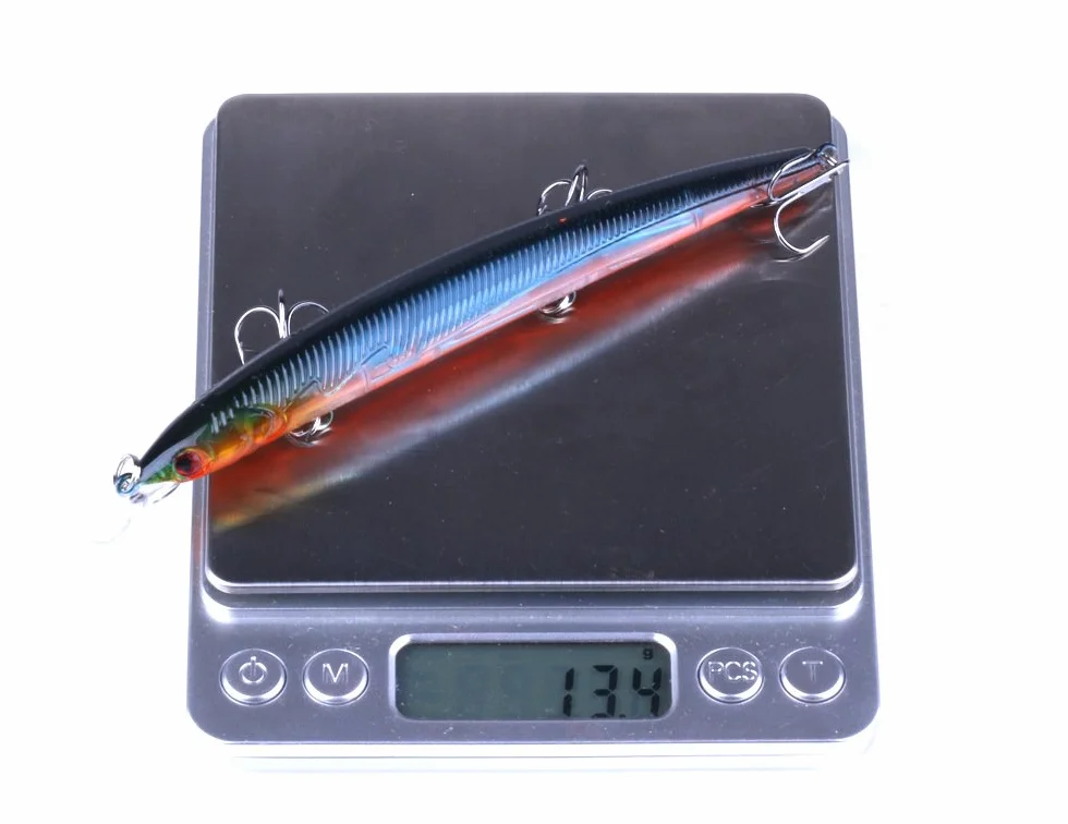 Señuelos Minnow VIB Inshore 13,4g 13,3cm 8 sztuk
