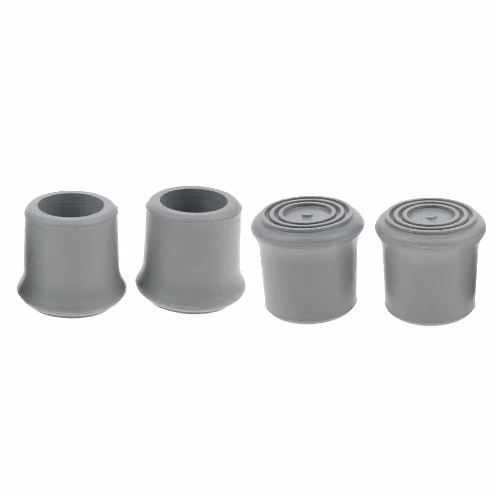Oshhni Cubiertas Antideslizantes para Bastones de Trekking 4 Unidades