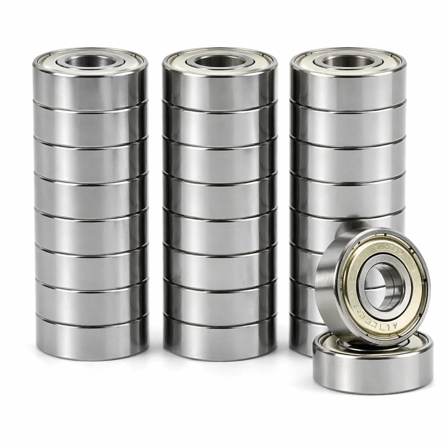 Rodamientos 608zz 20 Piezas para Skateboards Roller Patines Longboard 8x22x7mm Doble Blindaje Metal
