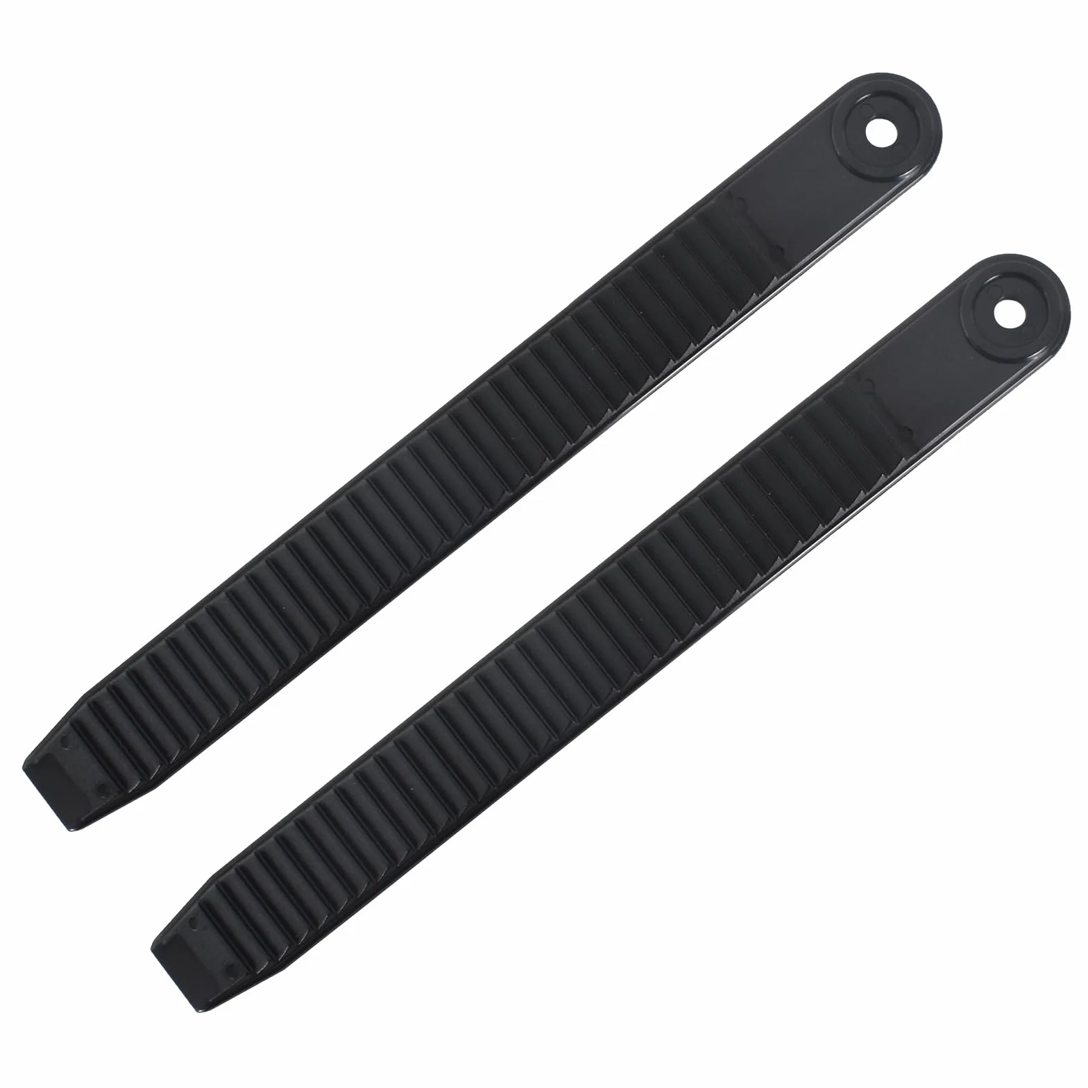 Correas de tobillo para snowboard de repuesto, 20 cm, negro