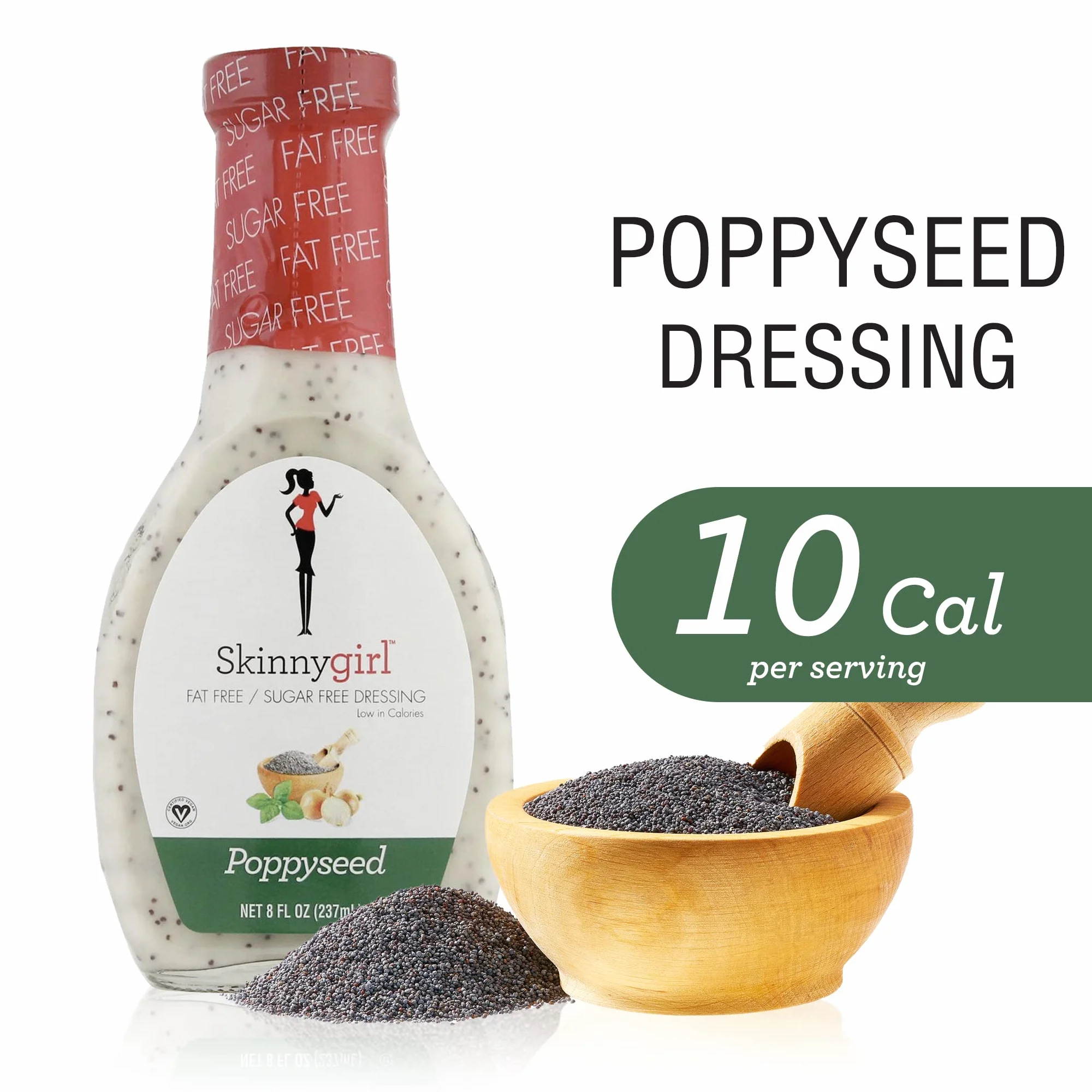 Skinny Girl Poppyseed Dressing, 8 fl oz