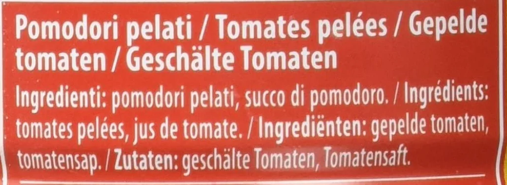 24x Mutti Pomodori Peeled Plum Tomatoes 400g. 100% Italian!