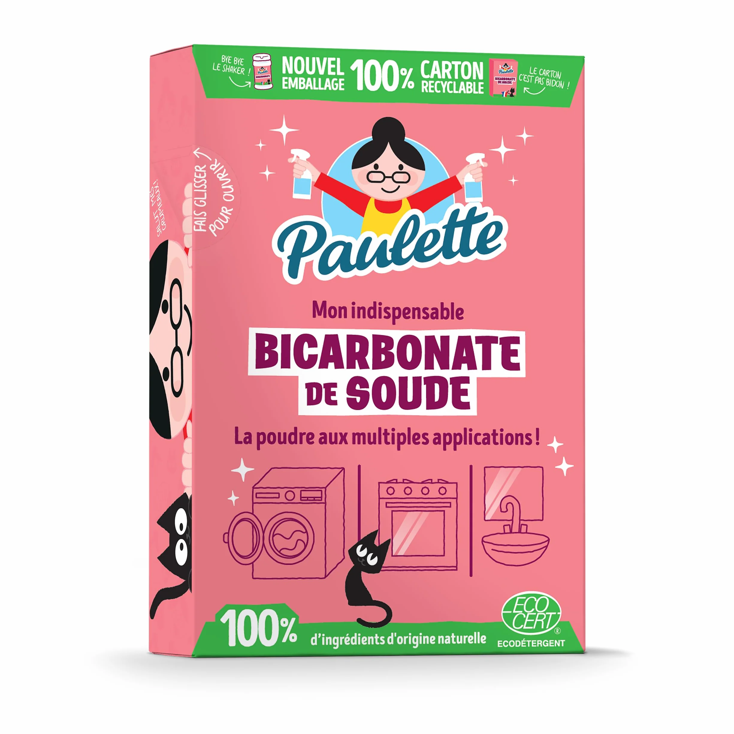 Paulette - Bicarbonato de Soda 500 gr