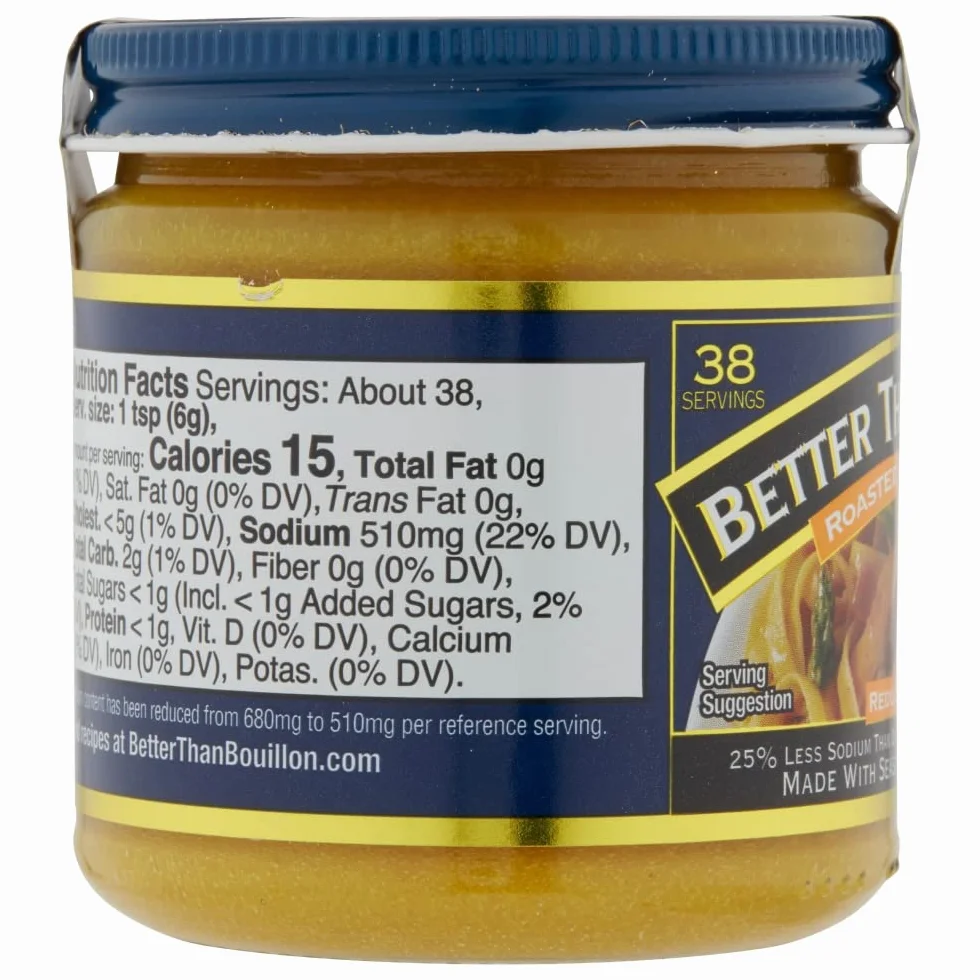 Better Than Bouillon Chicken Base Reduced Sodium 8oz