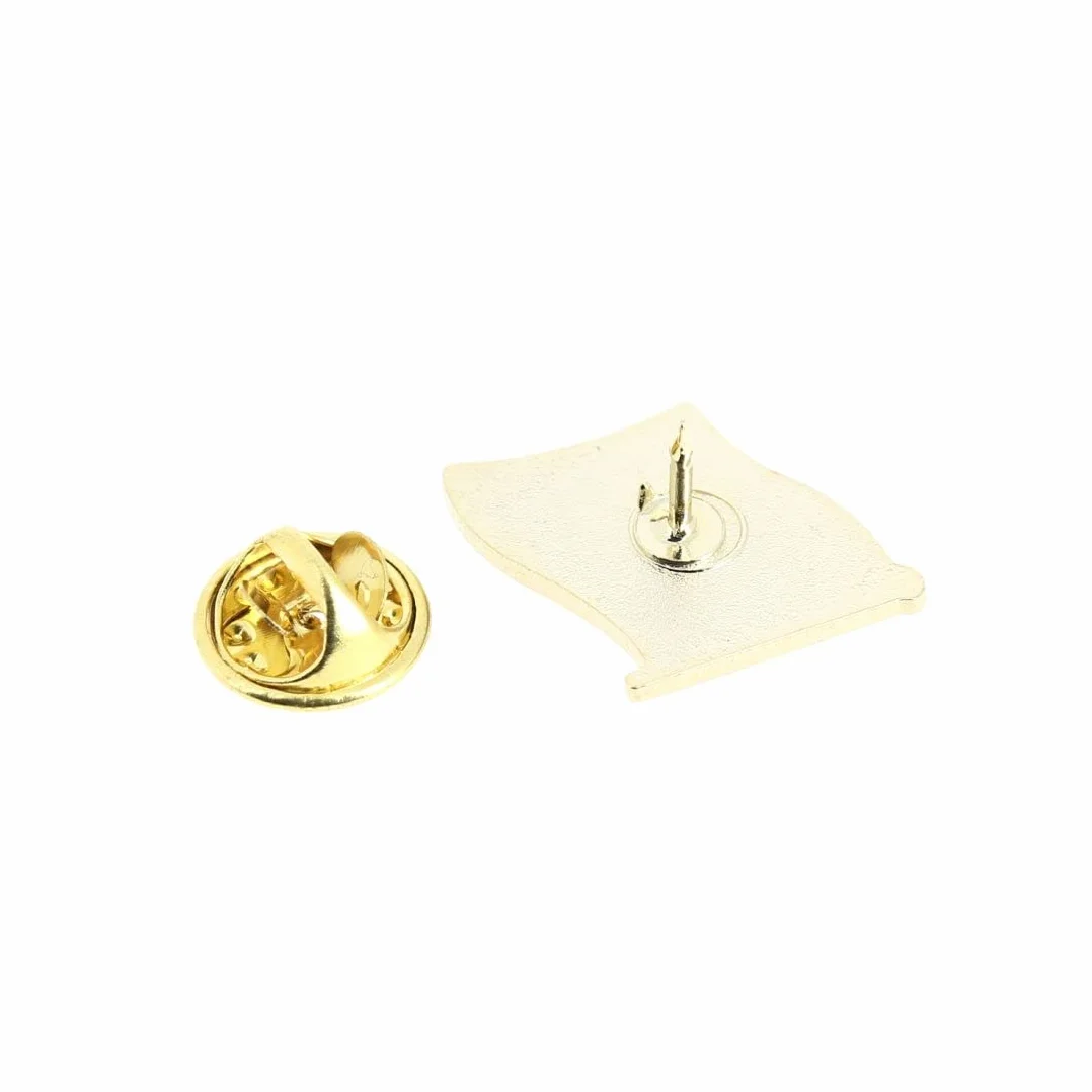 Bandera Suiza Flotante Pin – Insignia PINS EUROPE, rojo