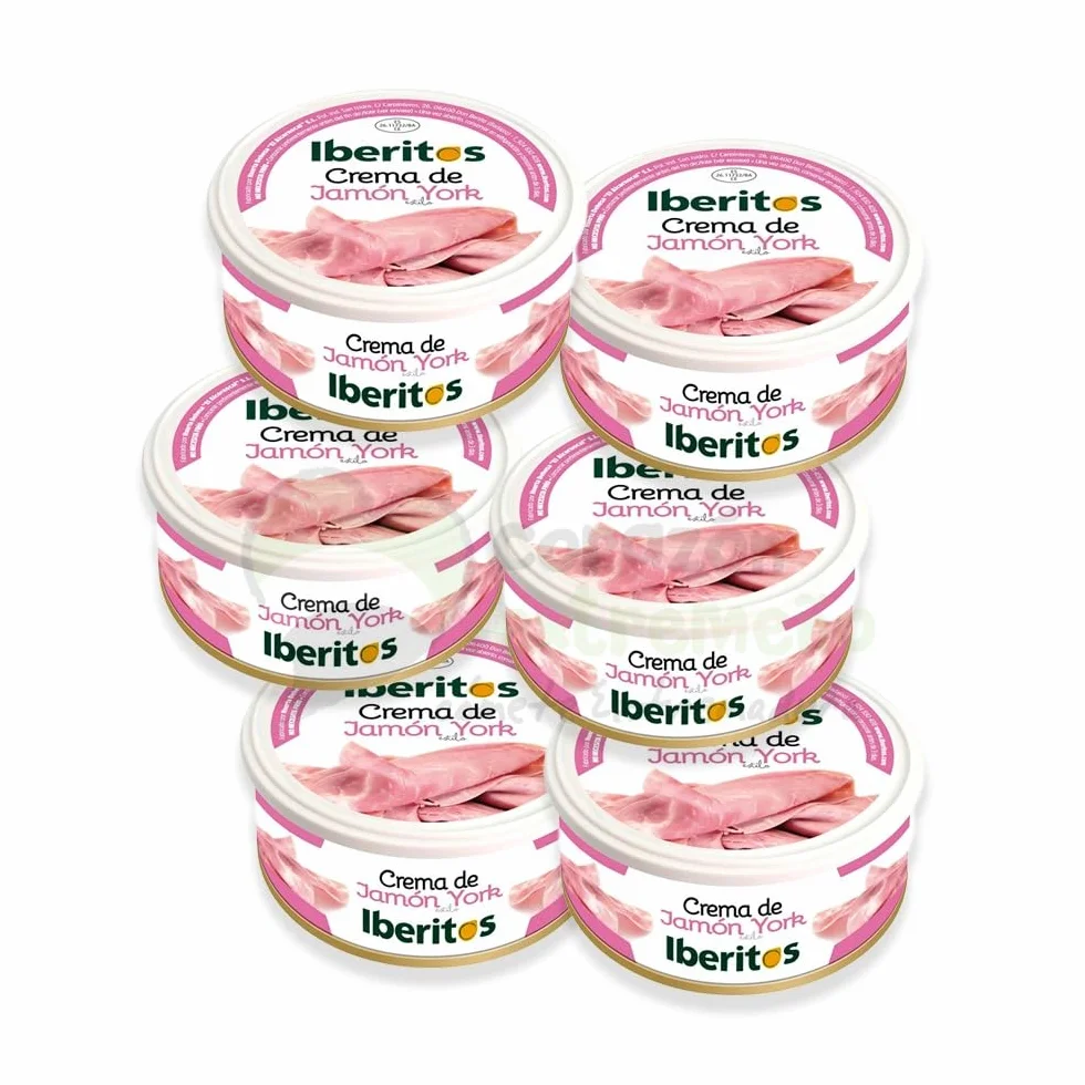 Pack 6 Crema de Jamón York Gourmet Extremadura