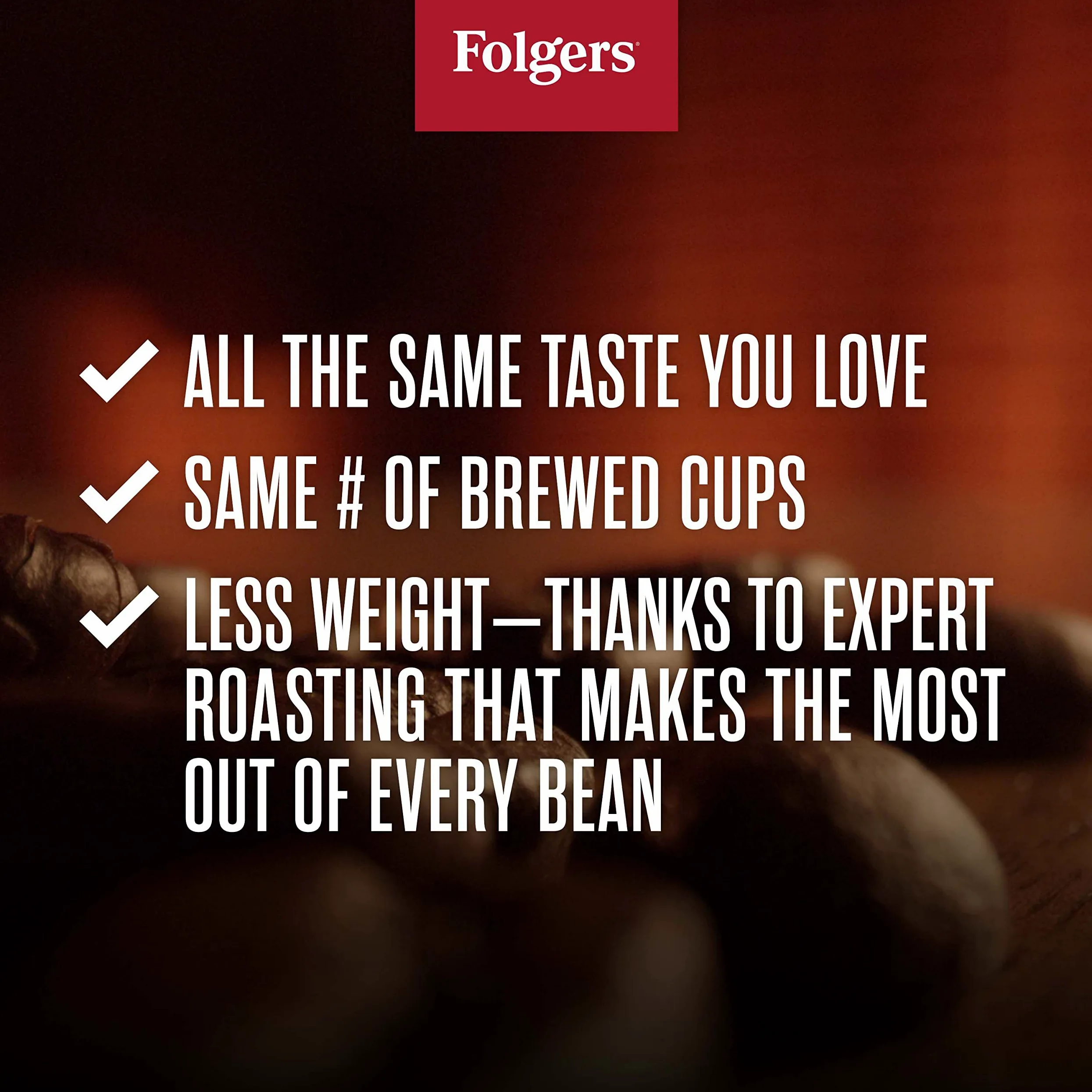 Folgers Simply Smooth Coffee, 652.0 g