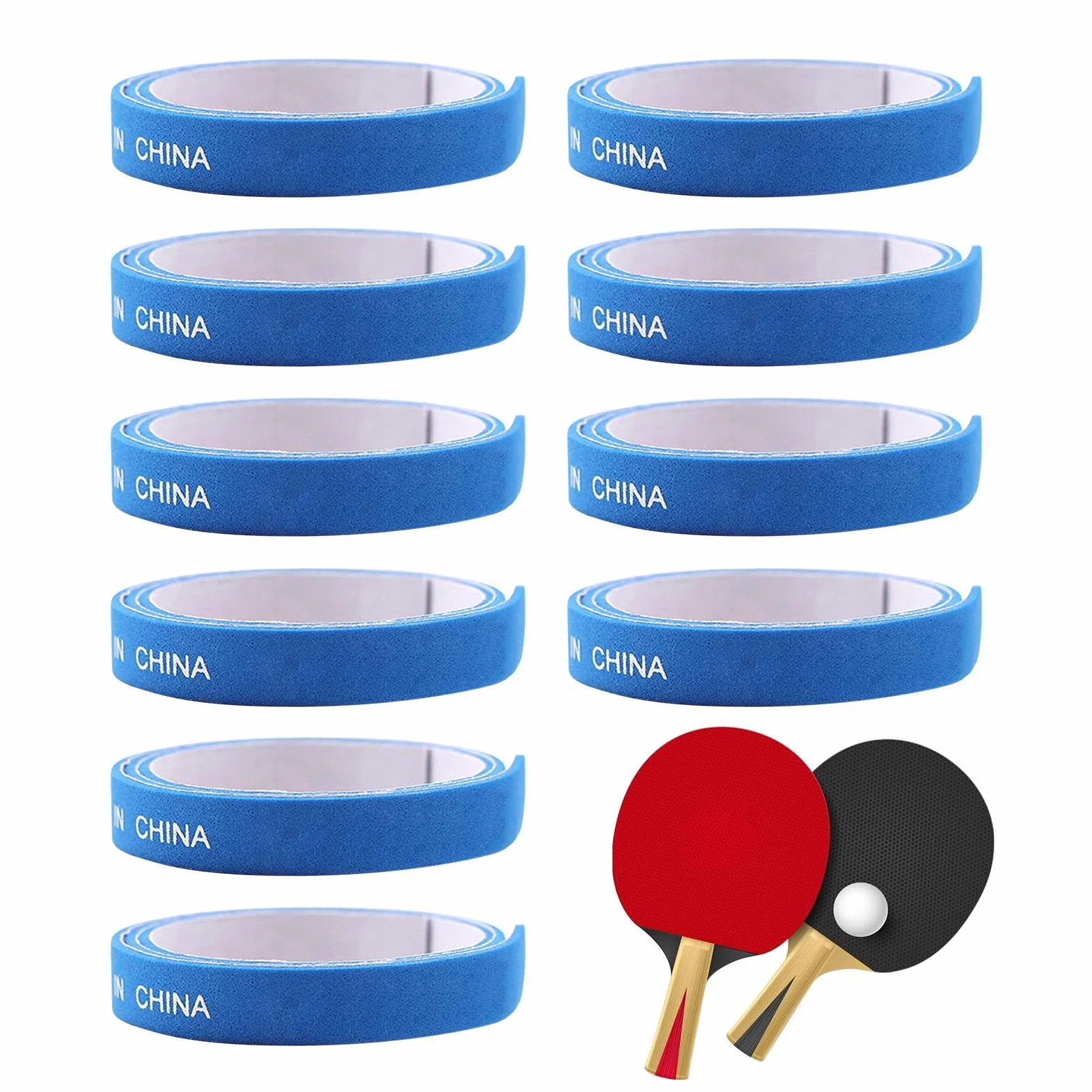 Cinta Protectora Lateral para Tenis de Mesa Pack de 10