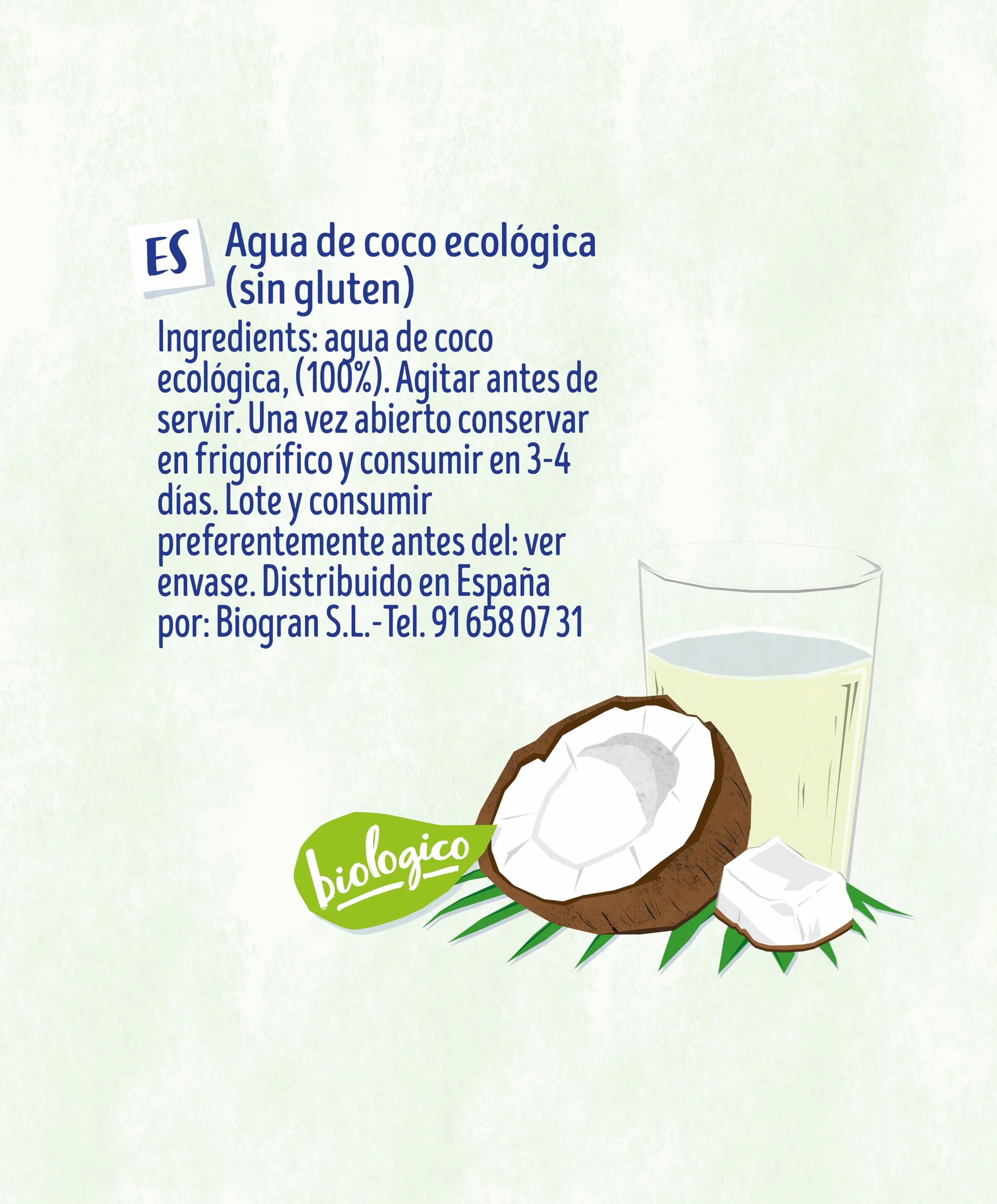 Isola Bio - Agua de coco