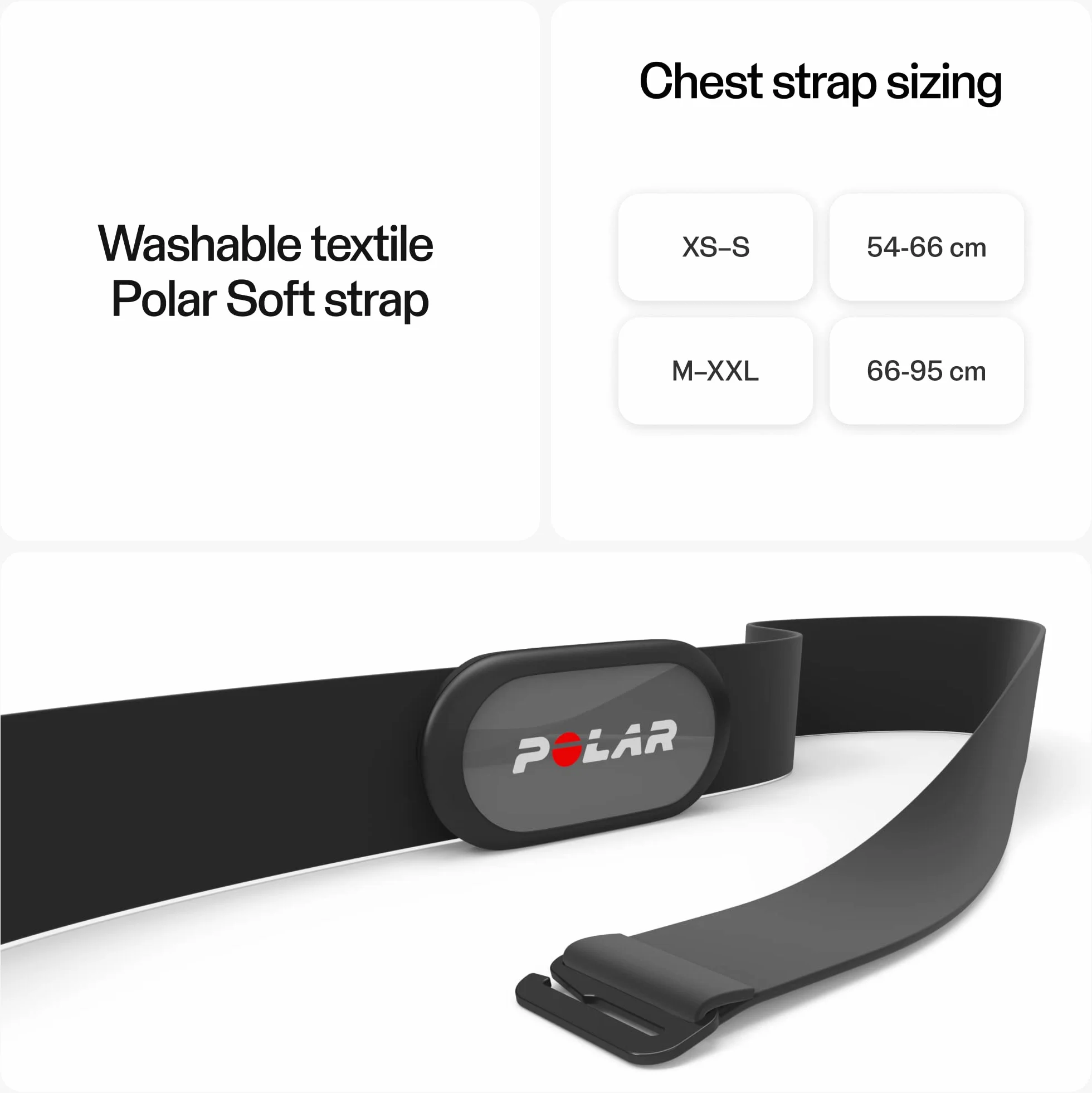 Polar H9 Sensor de Frecuencia Cardíaca Ant+ Bluetooth Resistente al Agua con Elástico