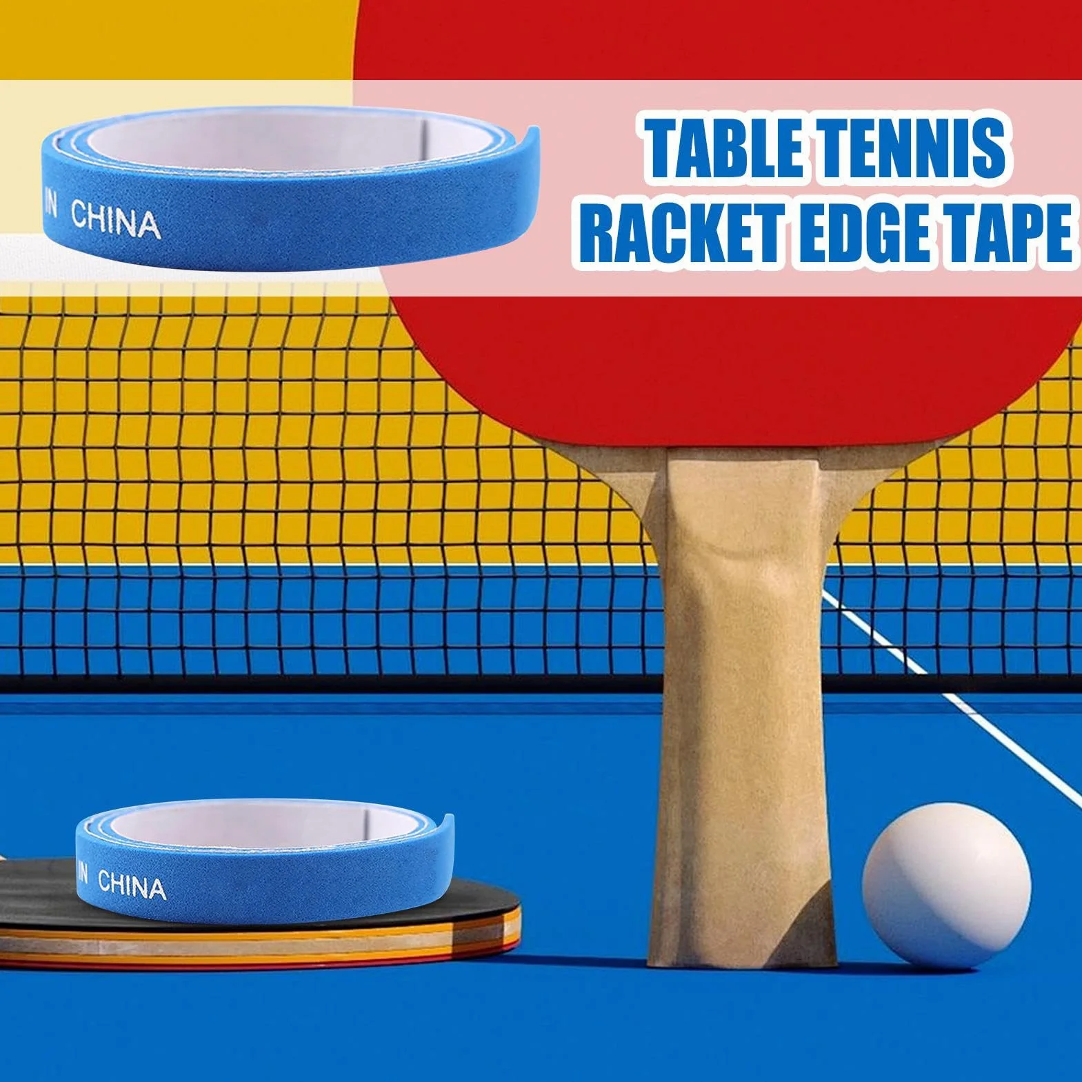 Cinta Protectora Lateral para Tenis de Mesa Pack de 10
