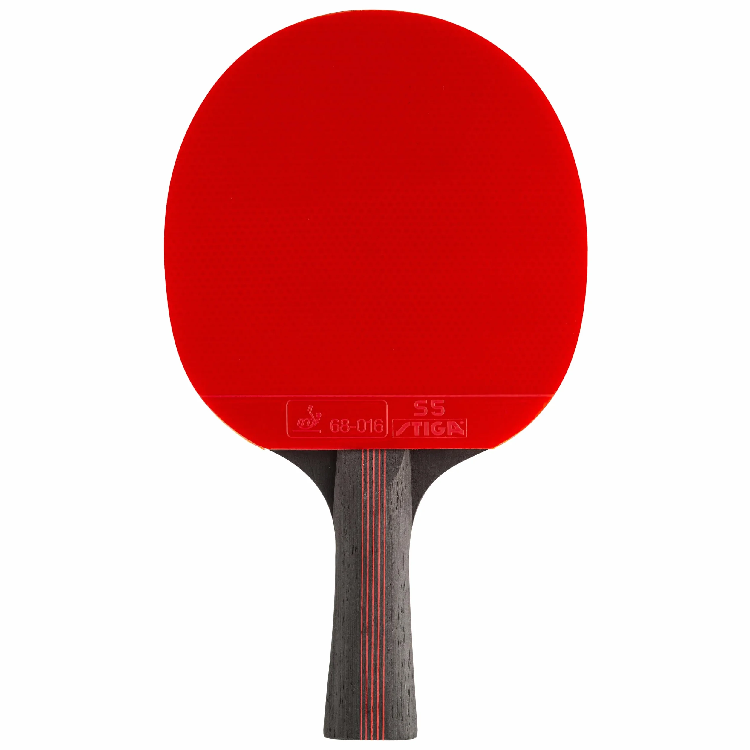 STIGA Flexure V2 Pala de Tenis de Mesa 5 Estrellas Goma STAR5 ITTF Agarre Ergonómico