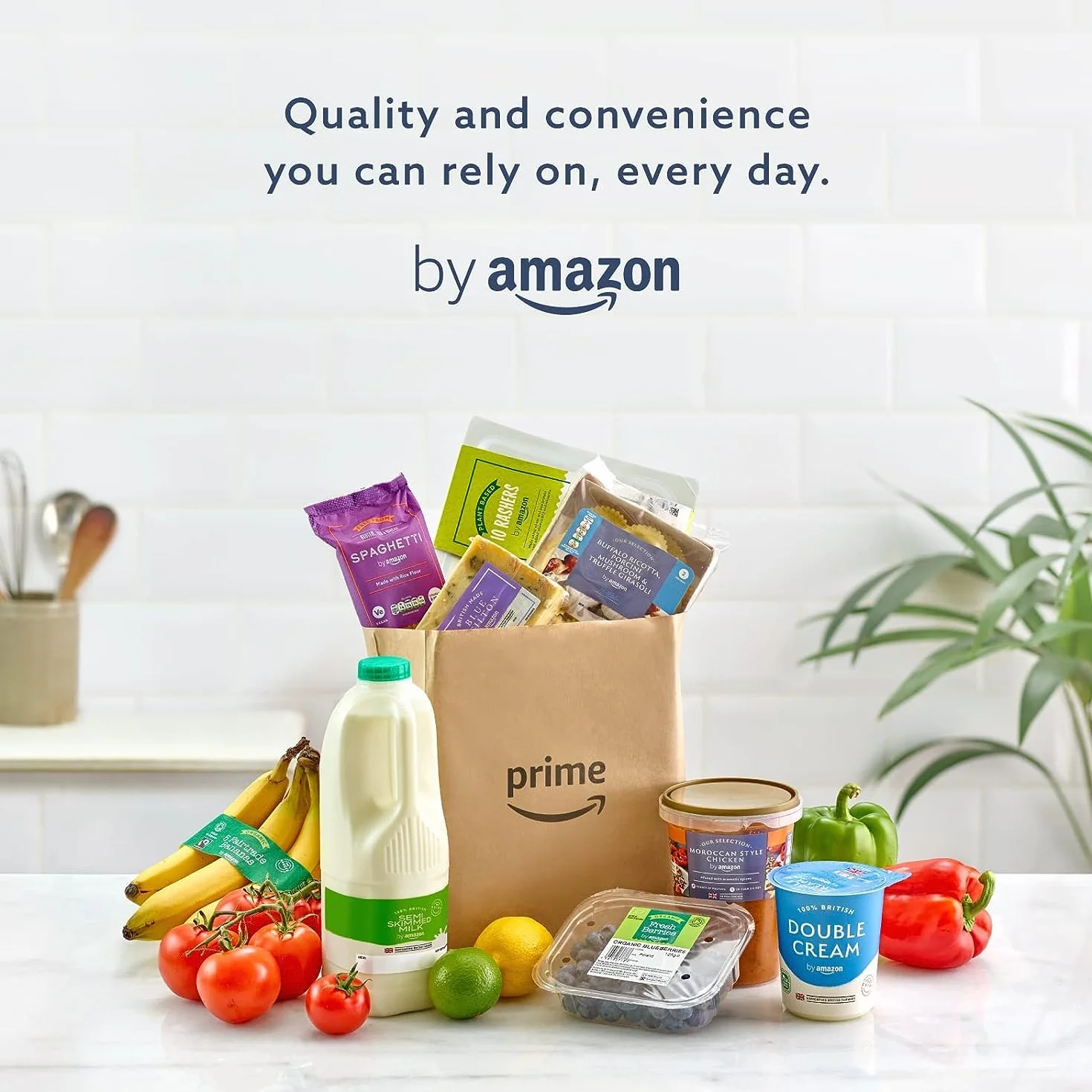 by Amazon Crema De Cacahuete Crujiente, 340g