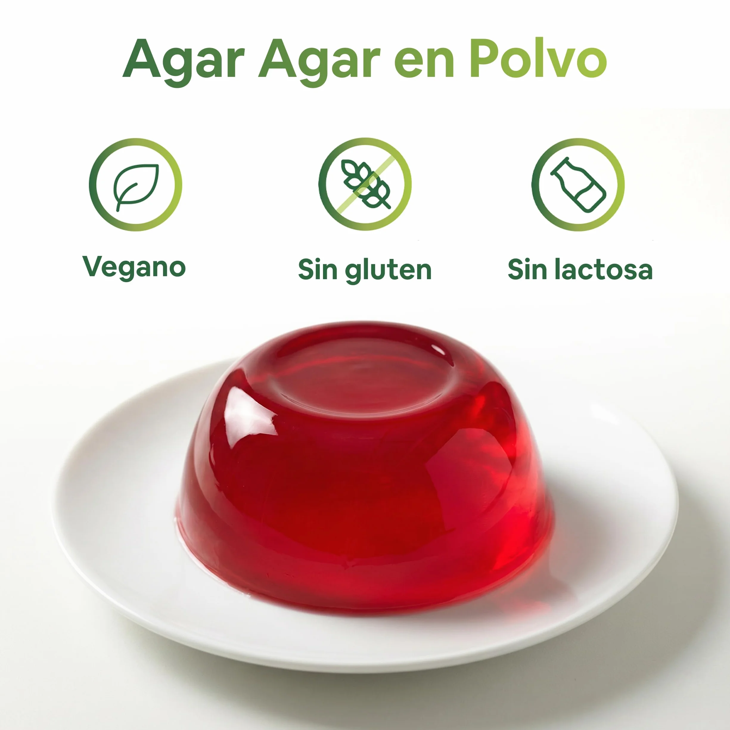 Food Bites Agar Agar en Polvo Alimentario 1Kg para Cocinar – Espesante Alimentario para Postres, Cocina Molecular y Mixología – Gelatina sin Sabor en Polvo Natural – eBook DE REGALO con 20 Recetas