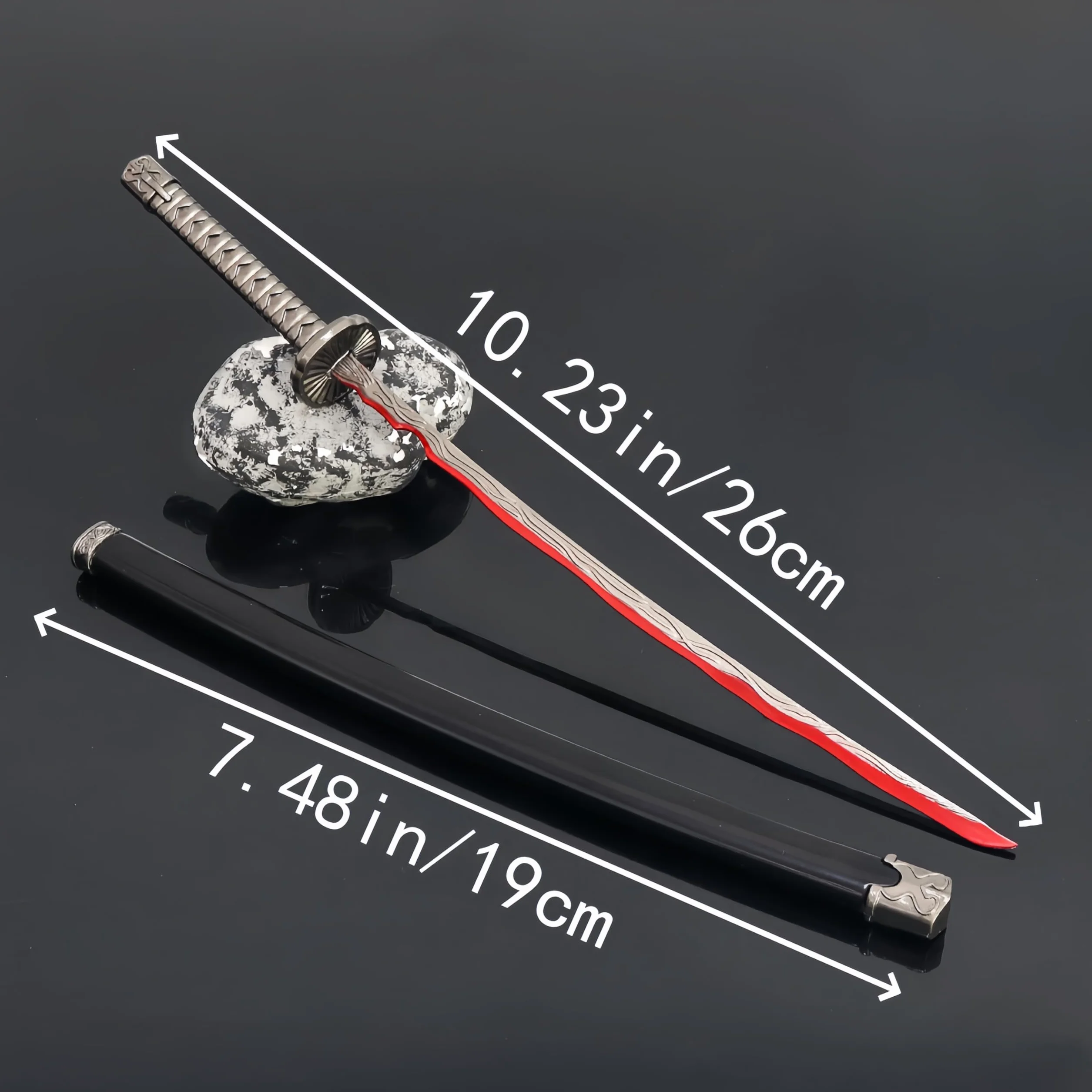 Espada de Ríos de Sangre para Elden Ring Sword Game Prop Coleccionable