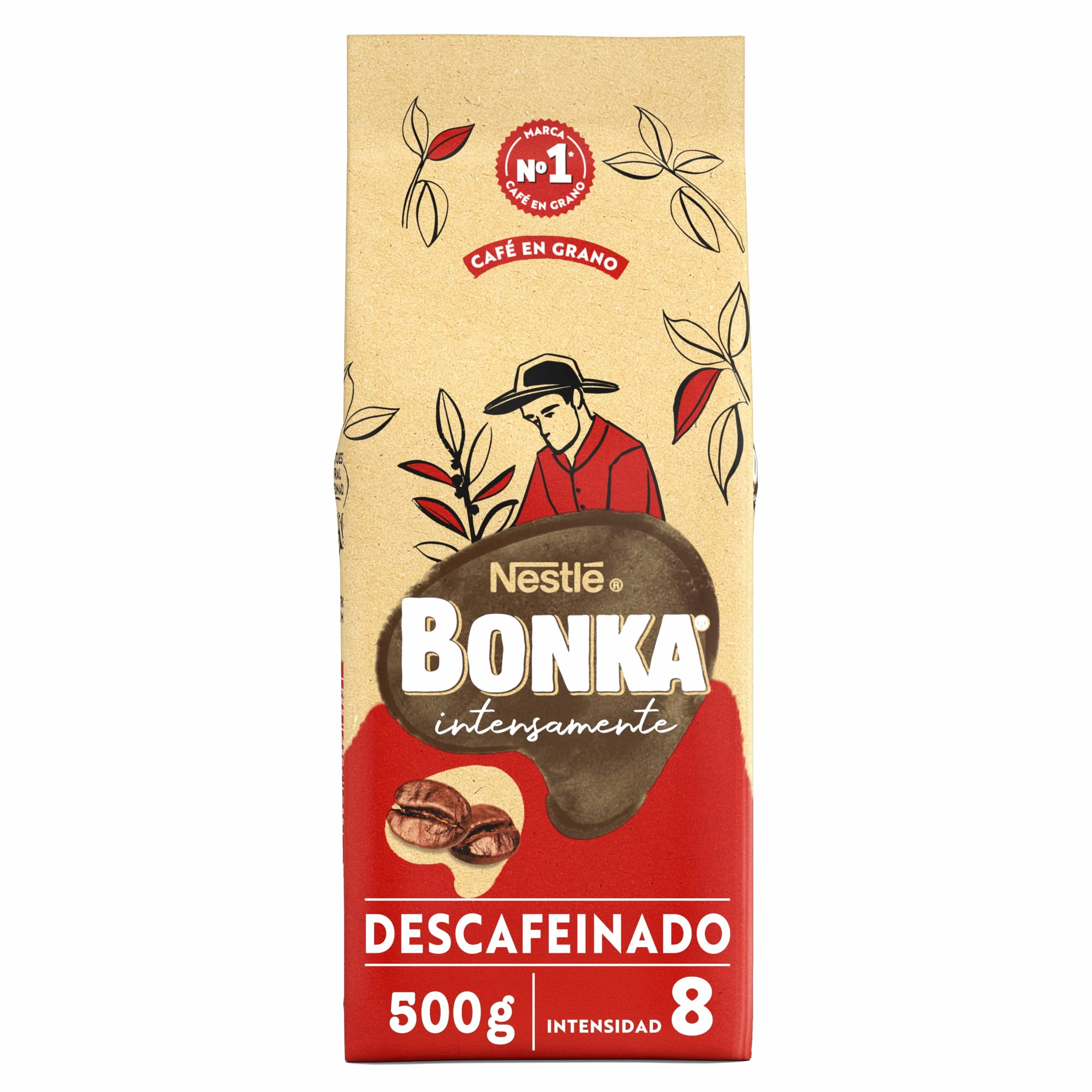 Bonka Café Grano Descafeinado 500 g