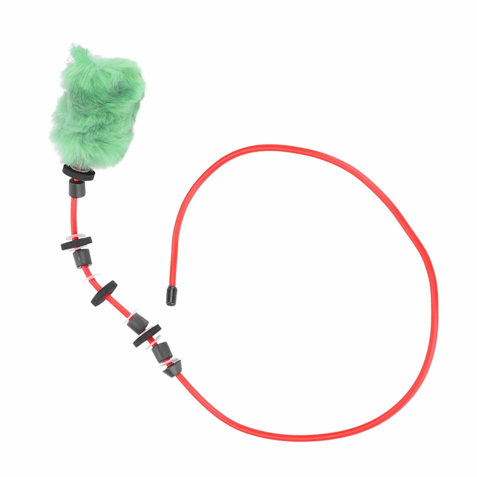 Escurridor de Barril de Lana para Paintball, Limpiador de Cuerdas de 17,3 mm de Diámetro Interior