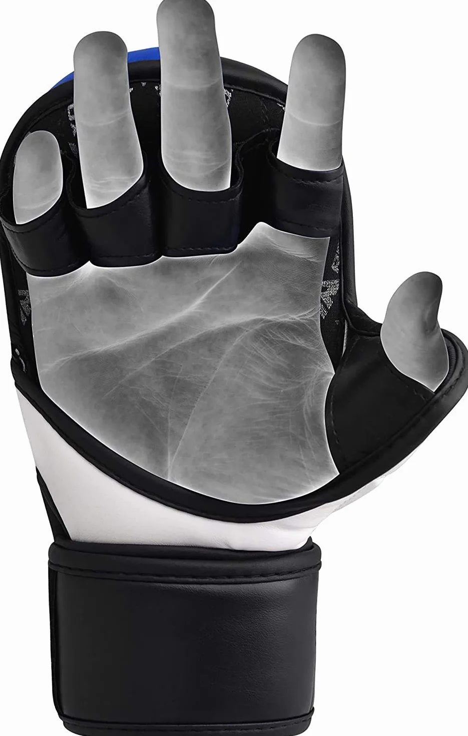 RDX Guantes Maya Cuero Entrenamiento MMA Muay Thai Kick Boxing