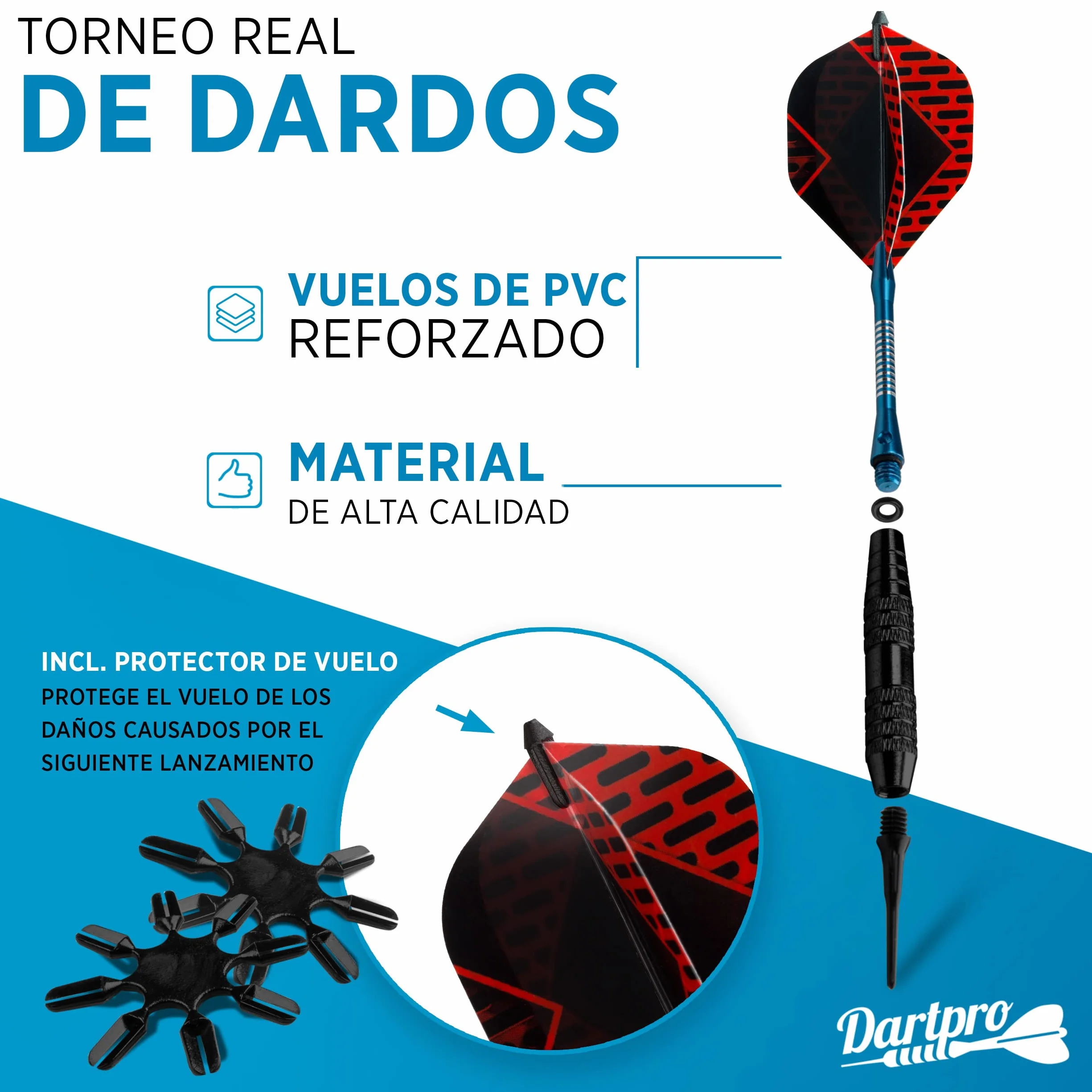 DartPro Diana electrónica inalámbrica automática 65 variantes 1-8 jugadores